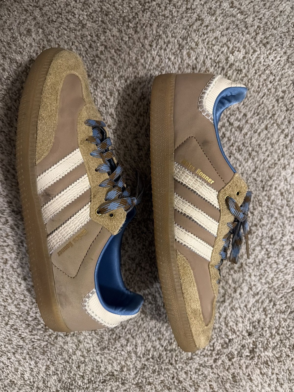 Adidas × Wales Bonner Wales Bonner x Adidas Nylon Samba “Desert White” (US12) Size US 12 / EU 45 - 5 Thumbnail