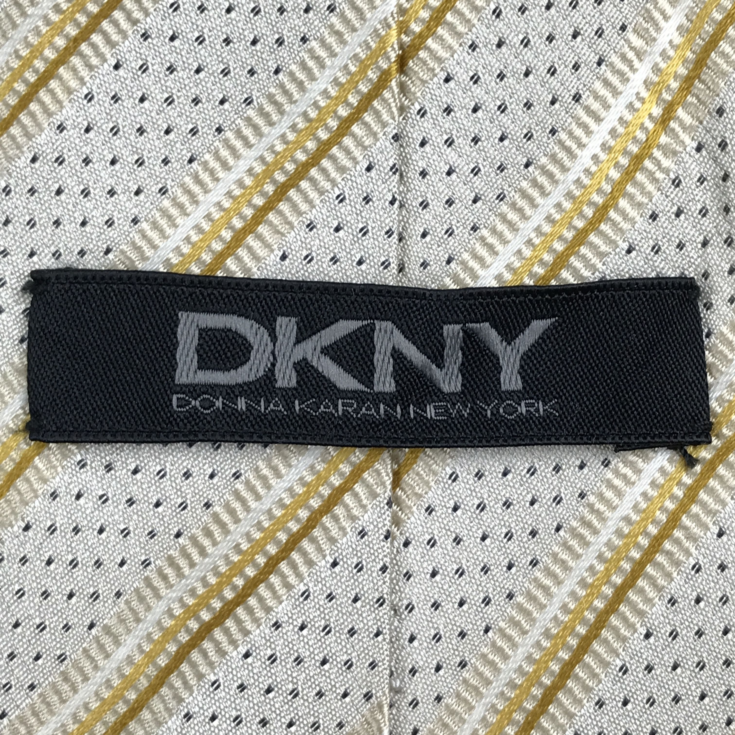 DKNY × Japanese Brand × Vintage Vintage DKNY Silk Necktie Size ONE SIZE - 8 Thumbnail