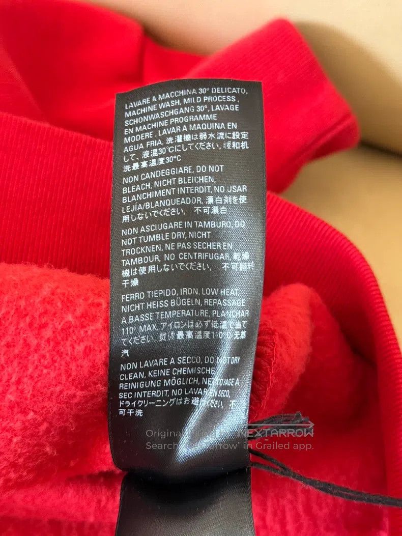 Balenciaga Balenciaga Red Sweatshirt Size US M / EU 48-50 / 2 - 5 Thumbnail
