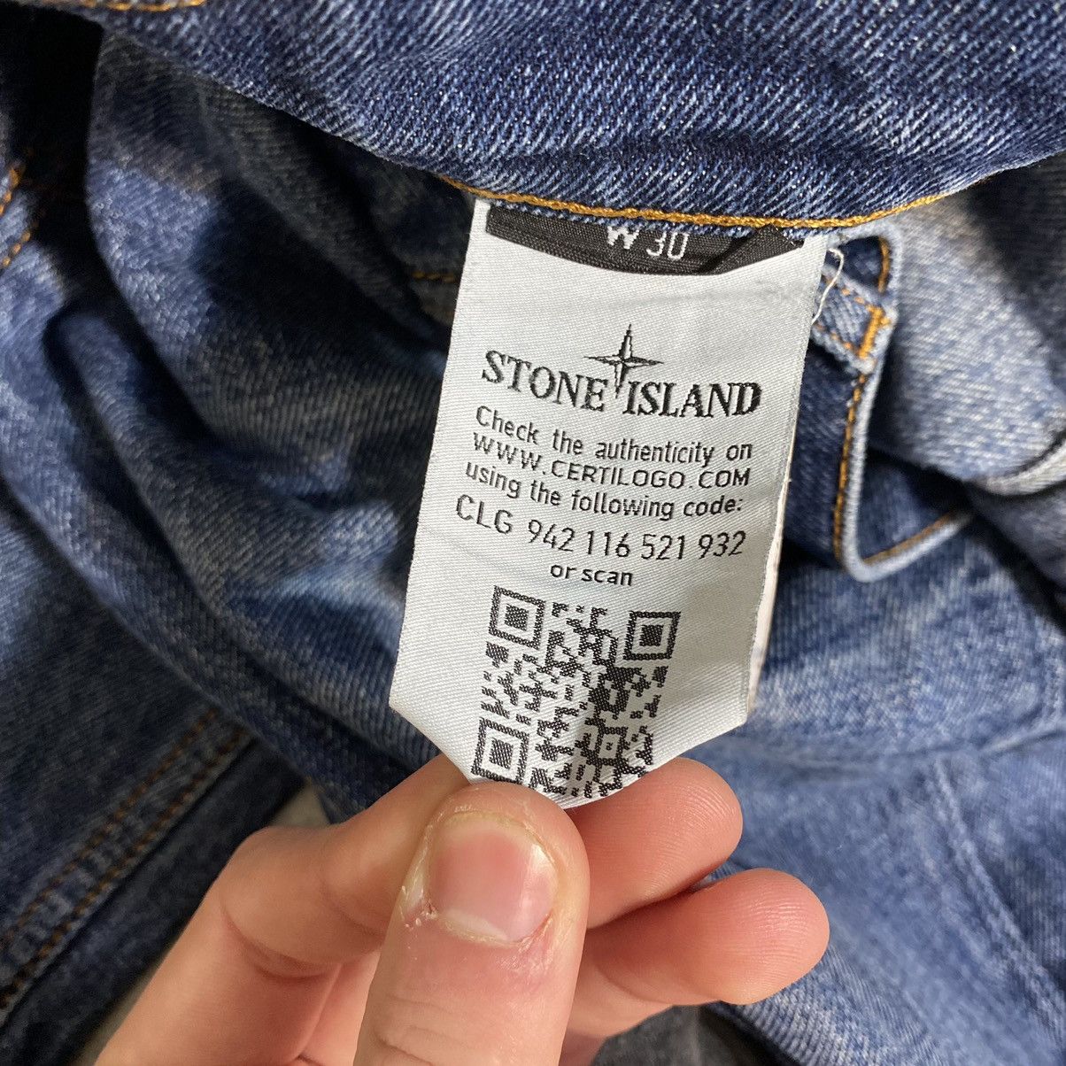 Stone Island Vintage Stone Island Jeans Patch pants Size US 30 / EU 46 - 16 Thumbnail