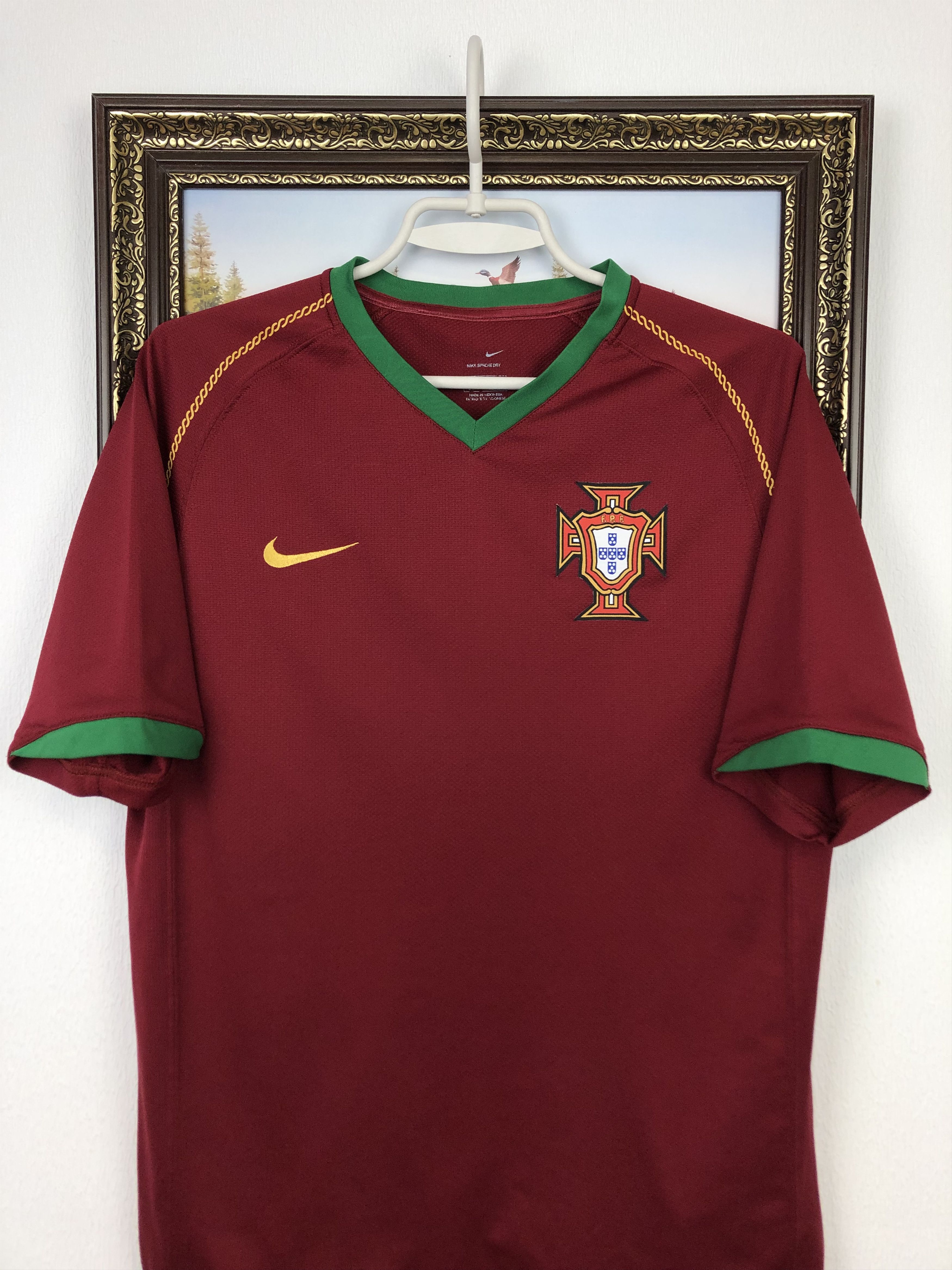 Nike Portugal football shirt Soccer Nike Jersey National Trikot Size US S / EU 44-46 / 1 - 2 Thumbnail