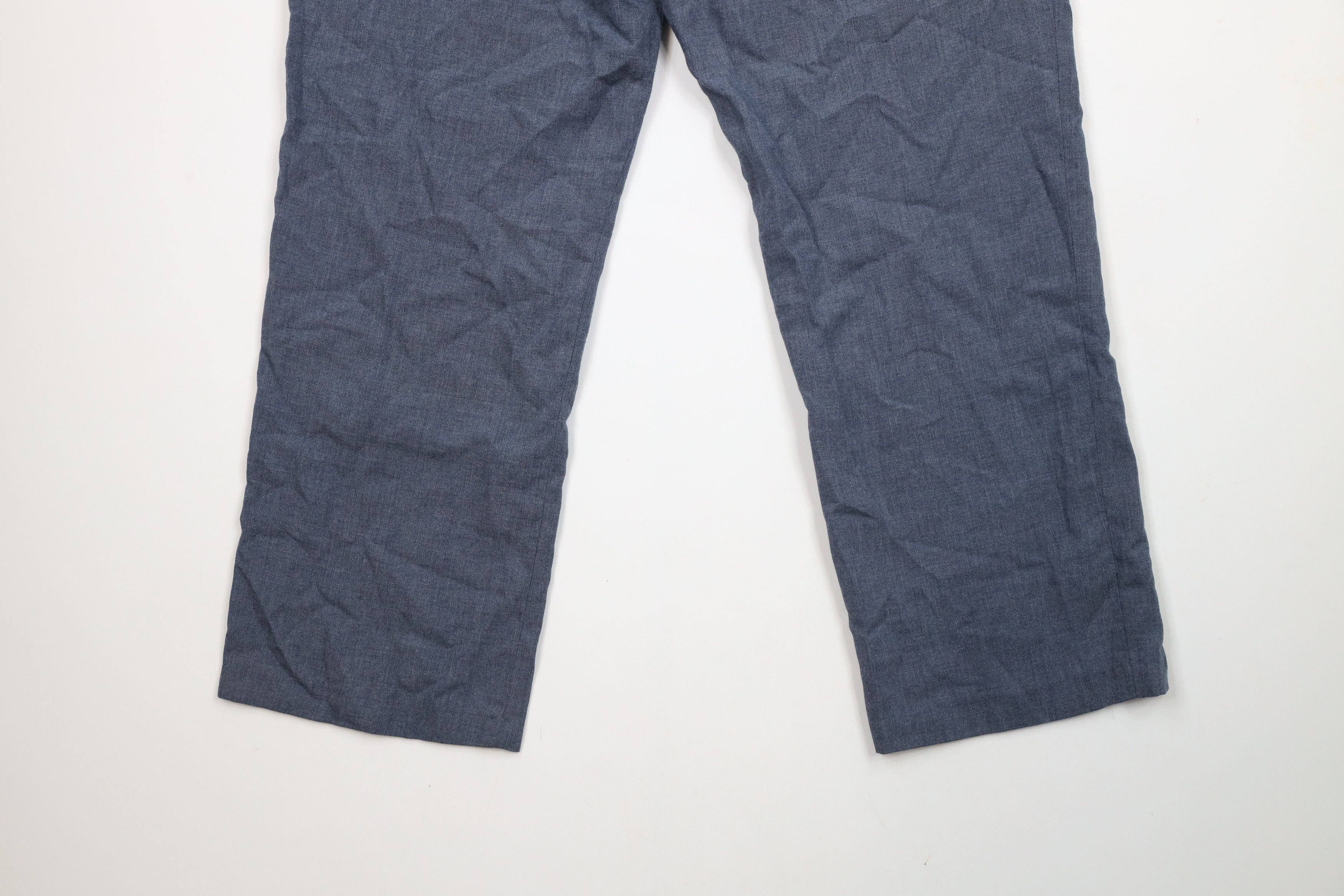Vintage Vintage 70s Streetwear Chambray Wide Leg Chino Pants USA Size US 36 / EU 52 - 13 Thumbnail