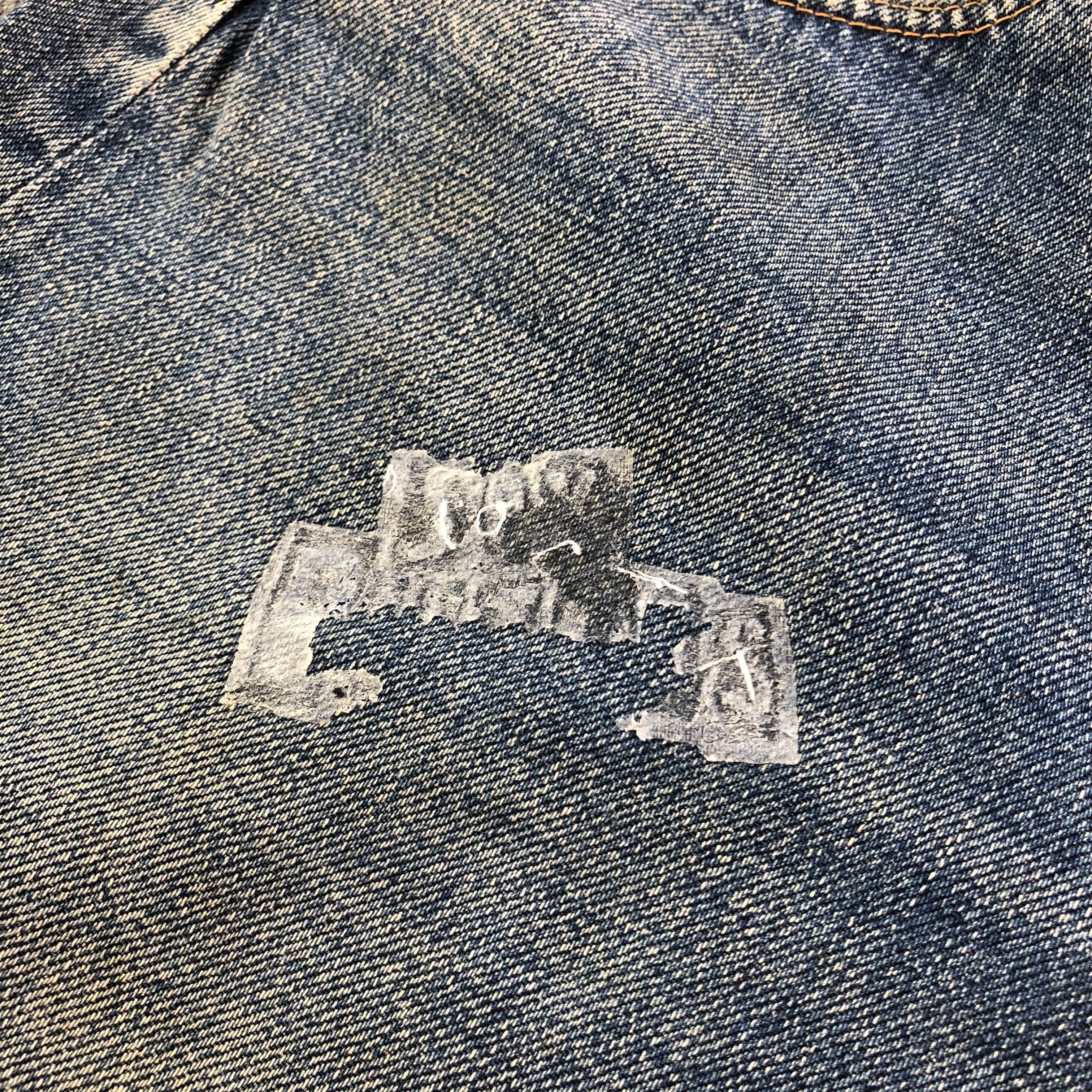 Japanese Brand × Vintage Vintage Sewing Chop Redline Jeans-J2994 Size US 31 - 9 Thumbnail