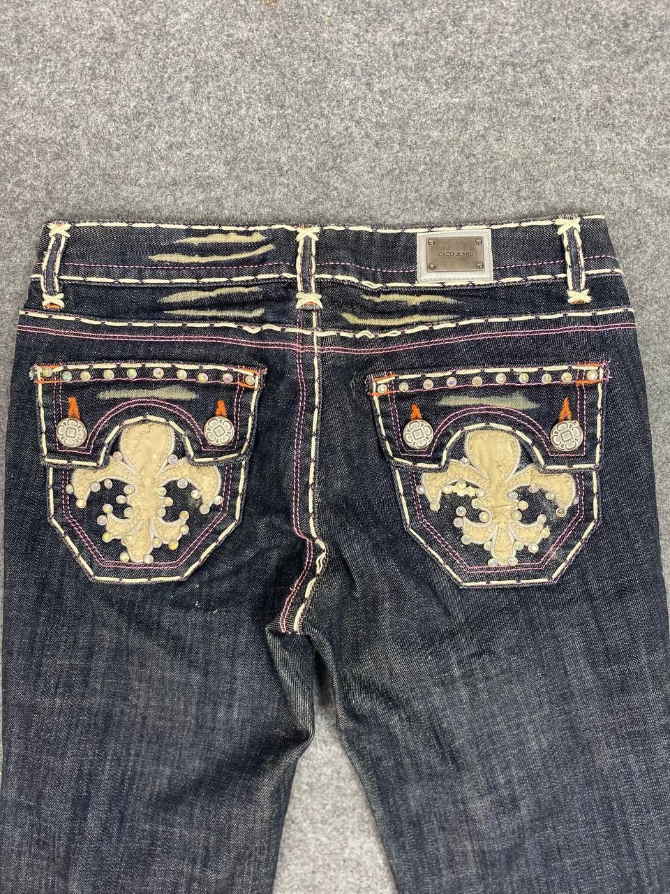 Japanese Brand vintage caco jeans japanese brands very nice design Size 30" / US 8 / IT 44 - 3 Thumbnail