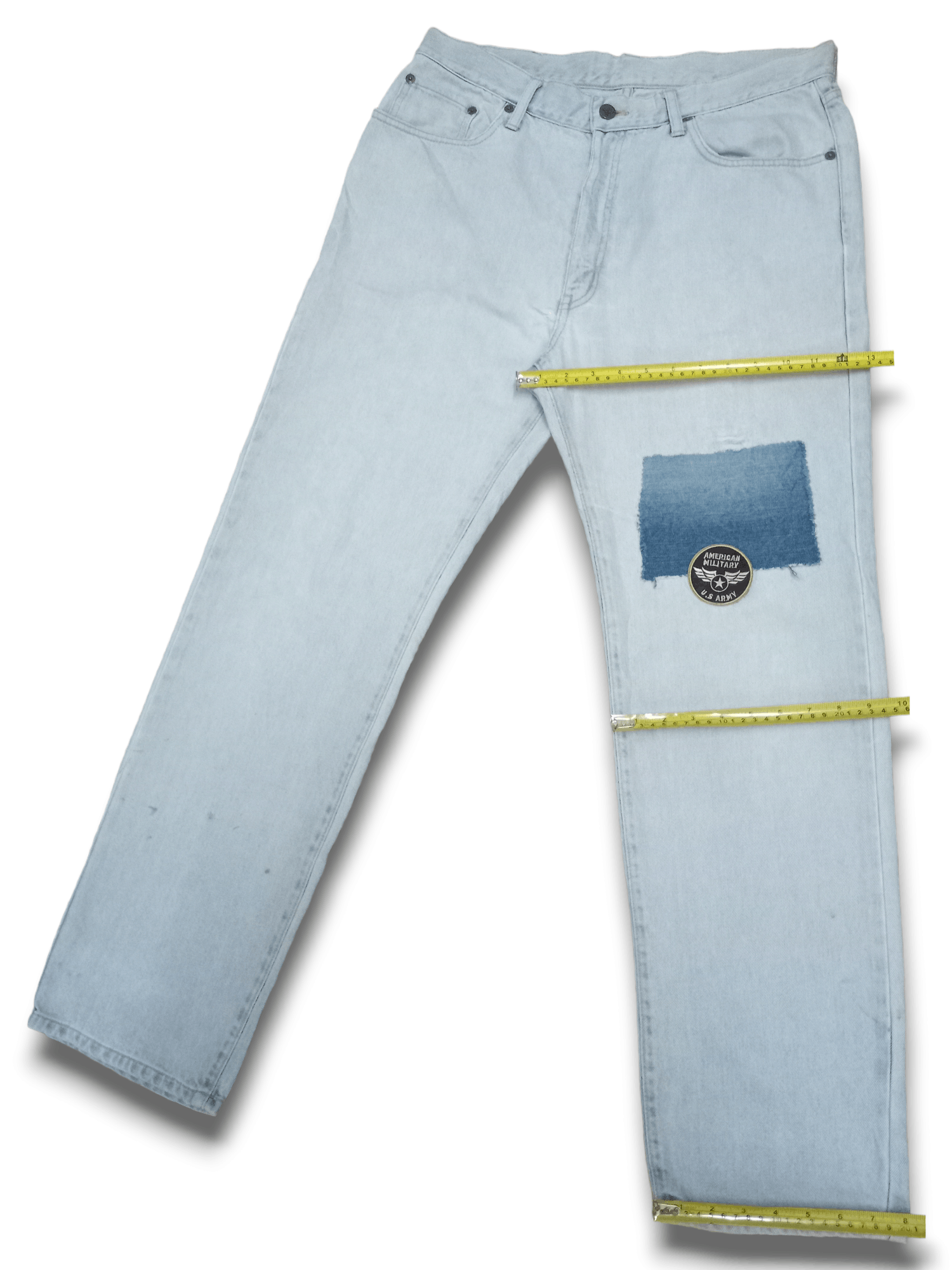 Edwin × Japanese Brand 1993 Edwin Frontier Vintage Orange Tab Loose Jeans Size US 33 - 11 Thumbnail