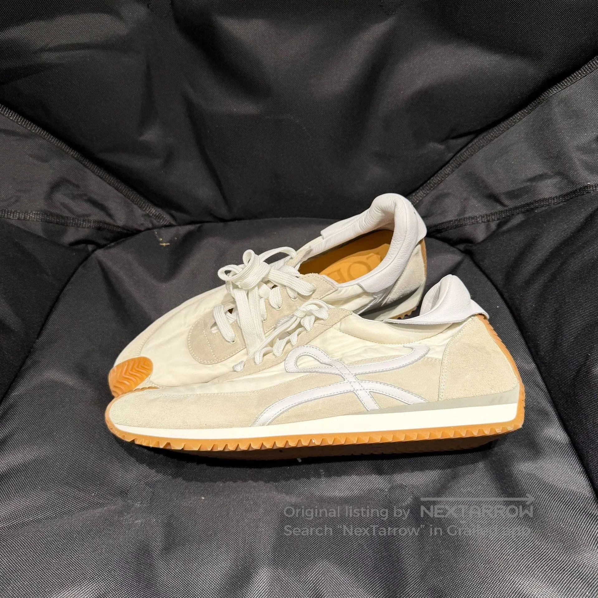 Loewe Loewe White Suede Patchwork Casual Shoes. Size US 10 / EU 43 - 2 Thumbnail