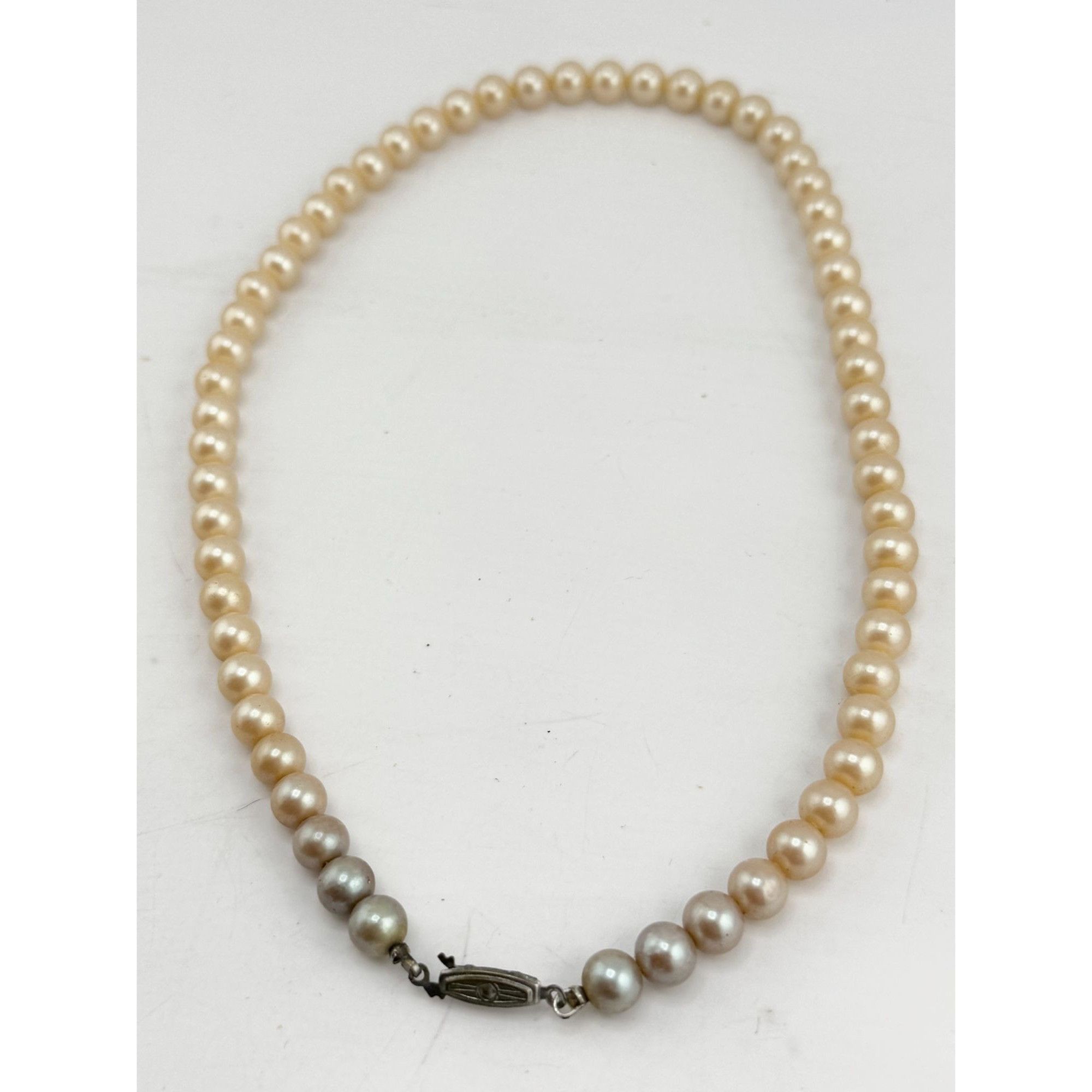 Vintage Vintage faux pearl Japan beaded collar necklace Size ONE SIZE - 2 Thumbnail
