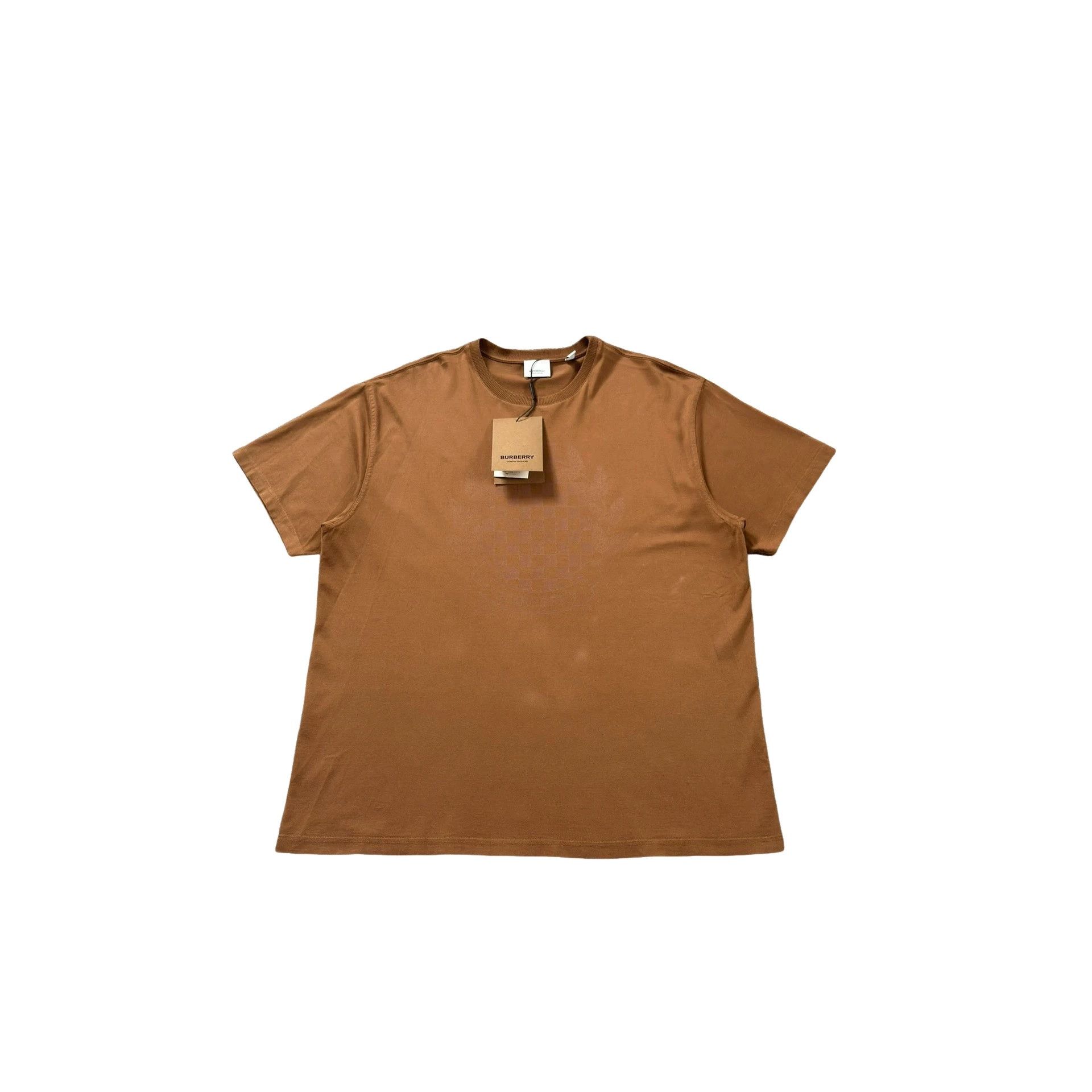 Burberry Burberry Brown Graphic Logo T-Shirt M Size US M / EU 48-50 / 2 - 1 Thumbnail