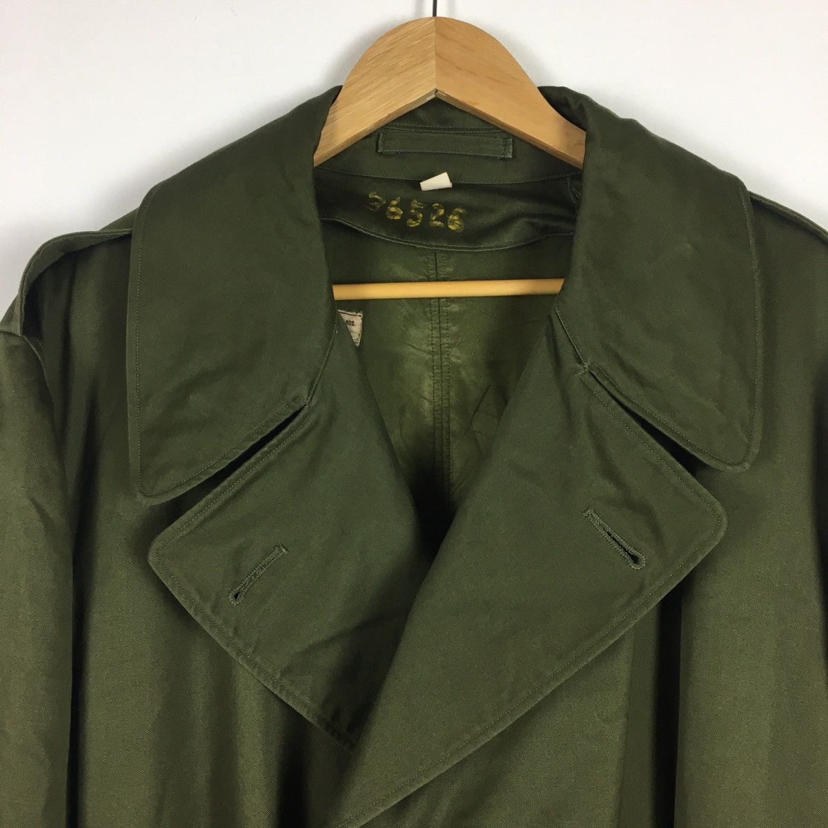 Vintage Vintage Military 50s Inspector Overcoat Size US XL / EU 56 / 4 - 6 Thumbnail
