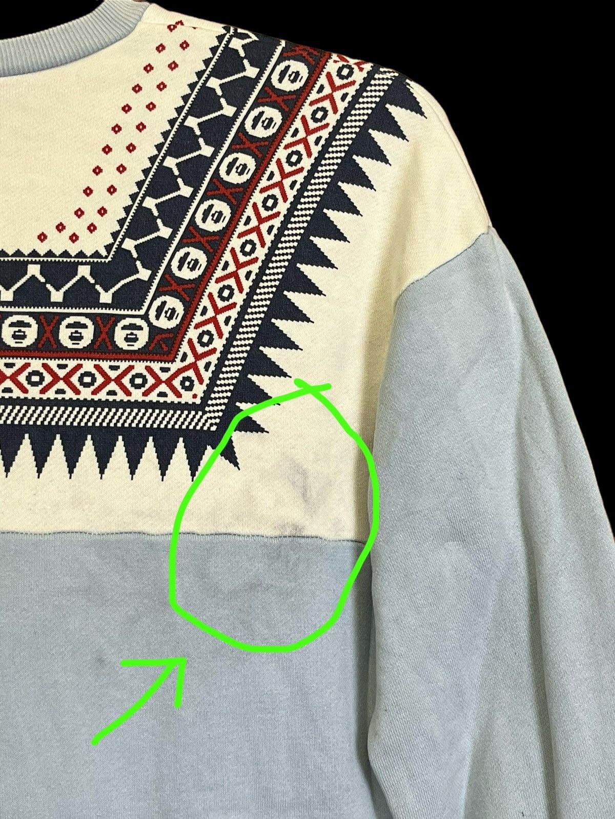 Bape A BATHING APE BAPE NATIVE NAVAJO CREWNECK SWEATSHIRT Size S / US 4 / IT 40 - 13 Thumbnail