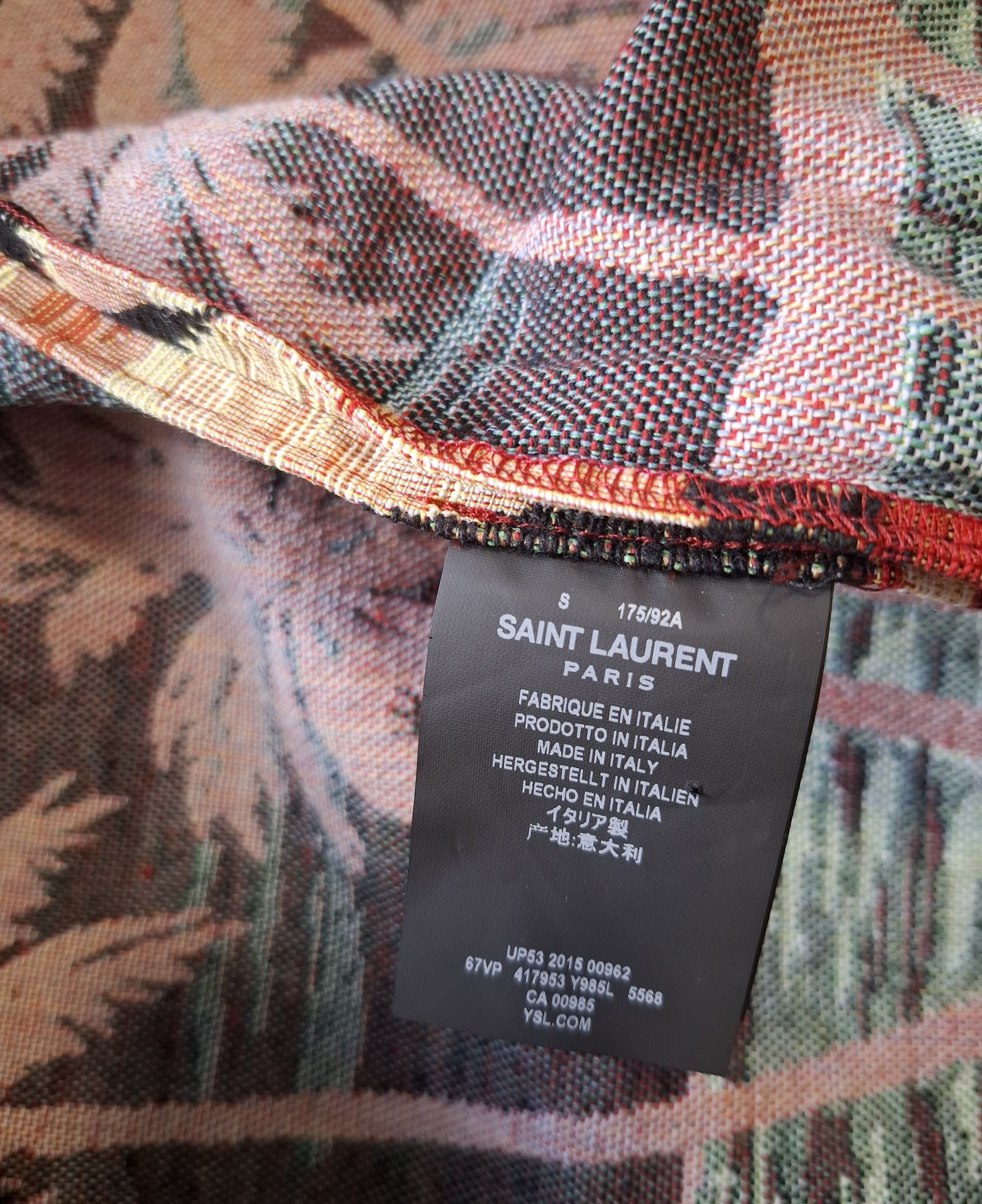 Hedi Slimane × Saint Laurent Paris SLP 16SS Hooded Baja Size US M / EU 48-50 / 2 - 4 Thumbnail