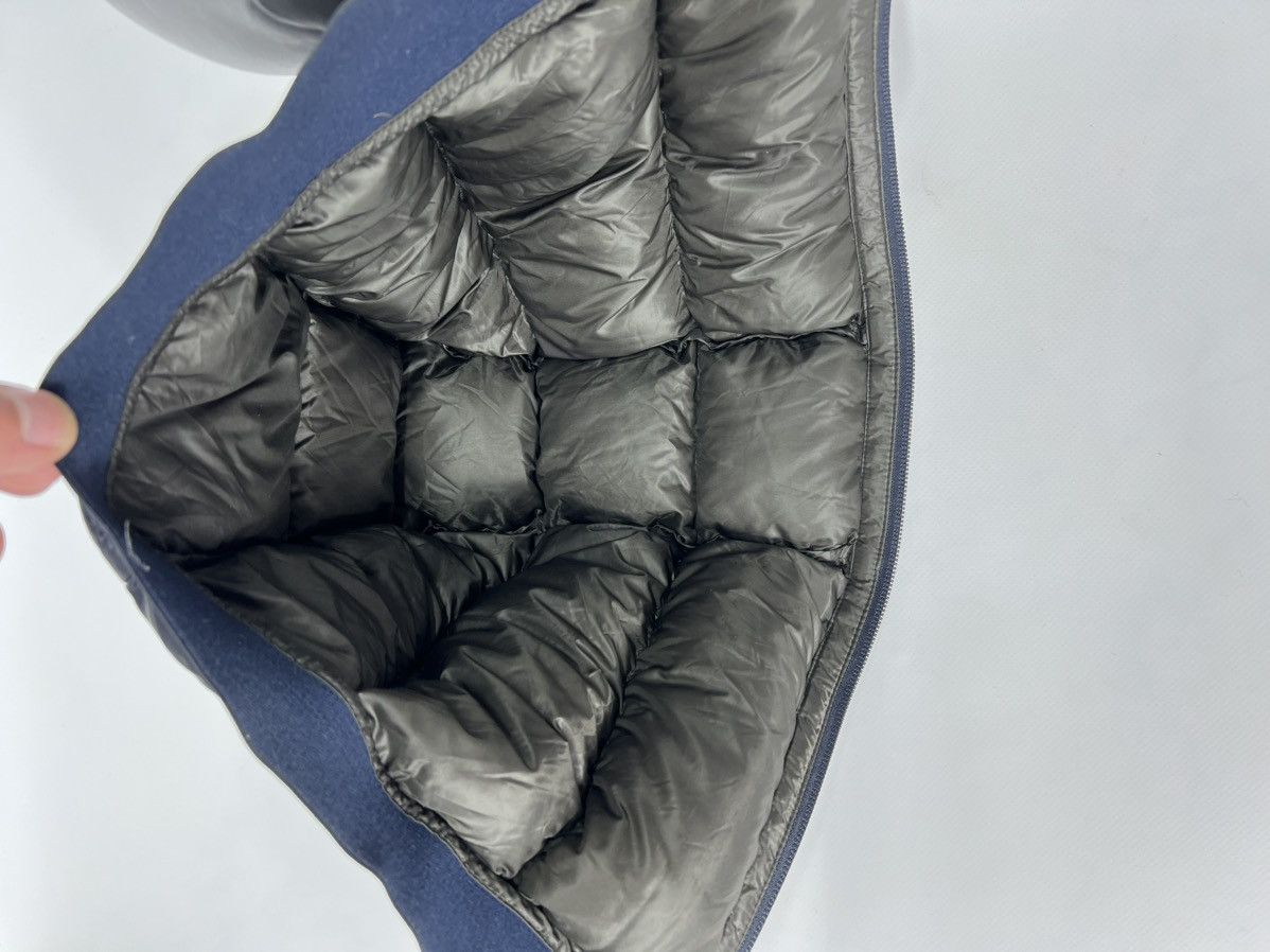 Moncler Vintage luxury designer Moncler Blue Hood Size ONE SIZE - 6 Thumbnail