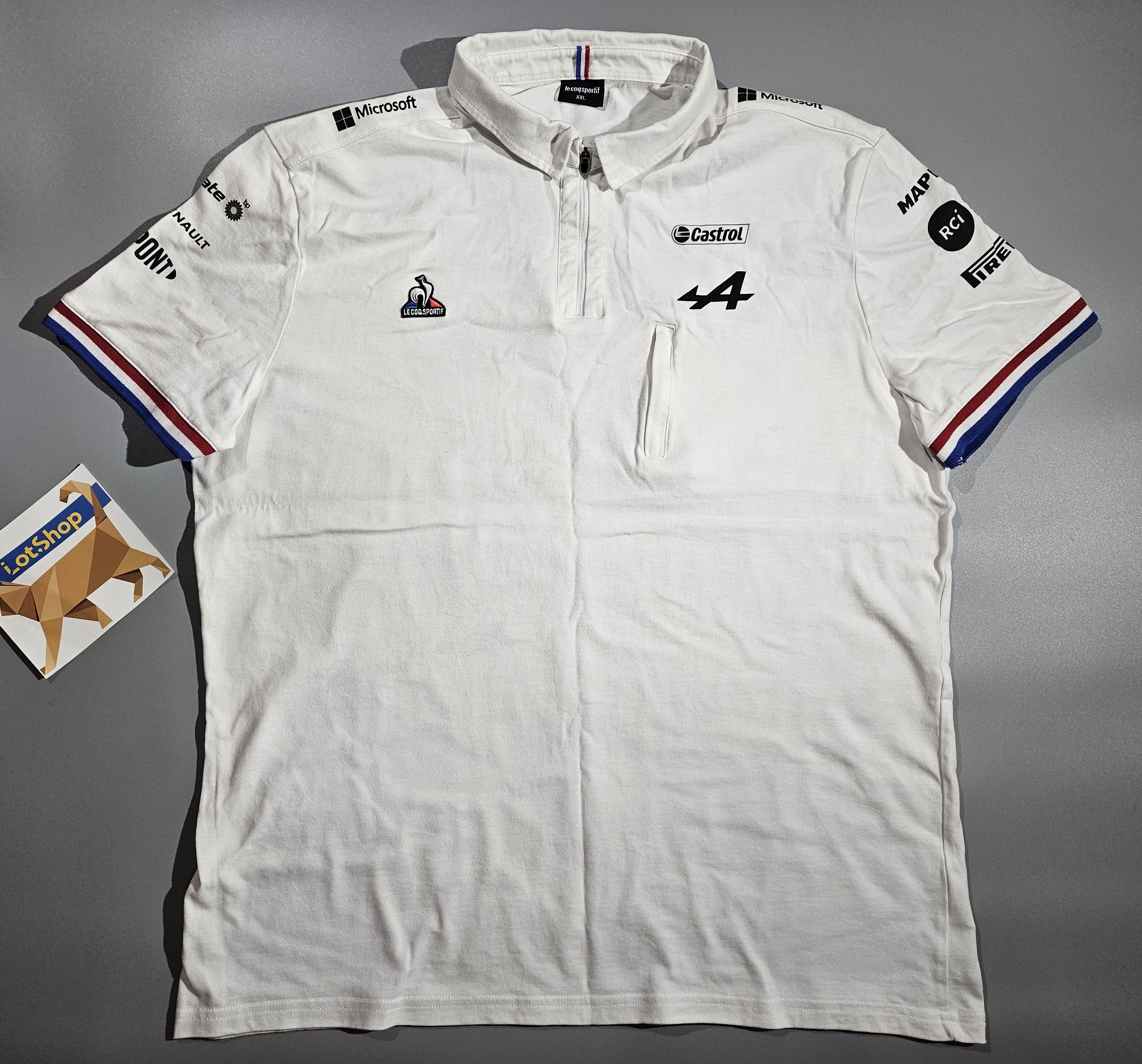 Sportif Renault Le Coq Sportif Racing Fórmula Camiseta Oficial