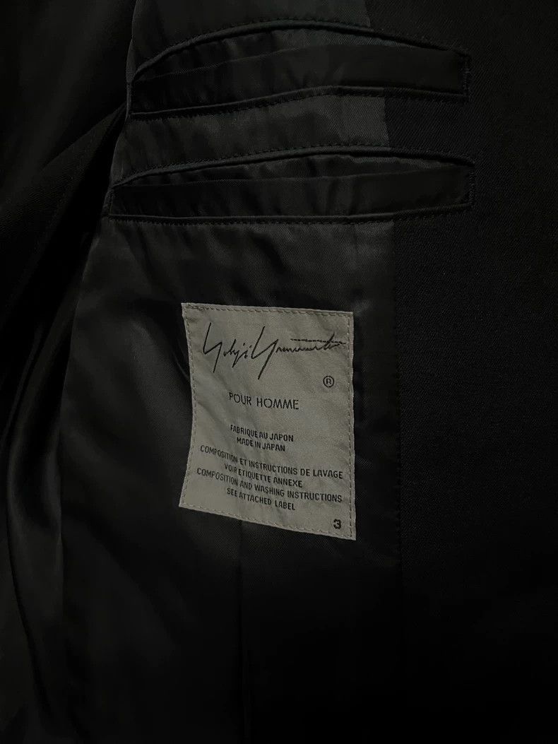 Yohji Yamamoto yohji yamamoto 19aw Black Button Jacket-2505 Size US M / EU 48-50 / 2 - 5 Thumbnail