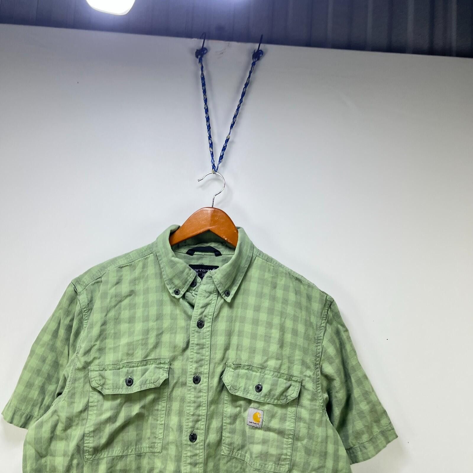 Carhartt Carhartt Short Sleeve Button Up Shirt Large Size US L / EU 52-54 / 3 - 2 Thumbnail