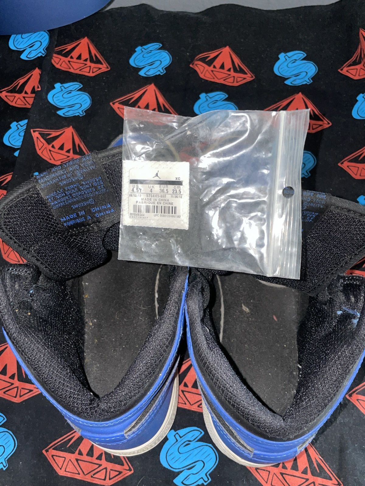 Jordan Brand AIR JORDAN 1 Royal - 4.5Y Size US 4.5 / IT 34.5 - 5 Thumbnail