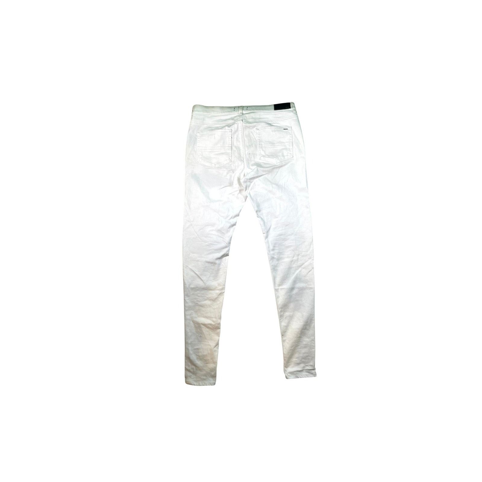 Amiri Amiri "MX1 Patch" White Jeans Size US 38 / EU 54 - 2 Thumbnail