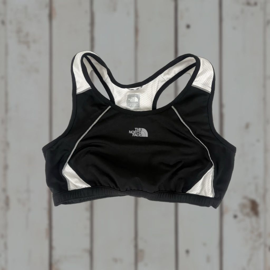 The North Face VINTAGE? wait no. The North Face Flight Series Black/White Sports Bra Womens L Size ONE SIZE - 1 Thumbnail