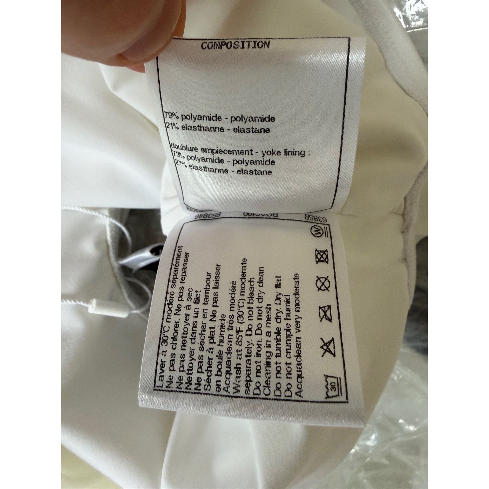 Chanel Logo One Piece Swimsuit Runway Bathingsuit 34 Size XXS / US 00 / IT 34 - 17 Thumbnail