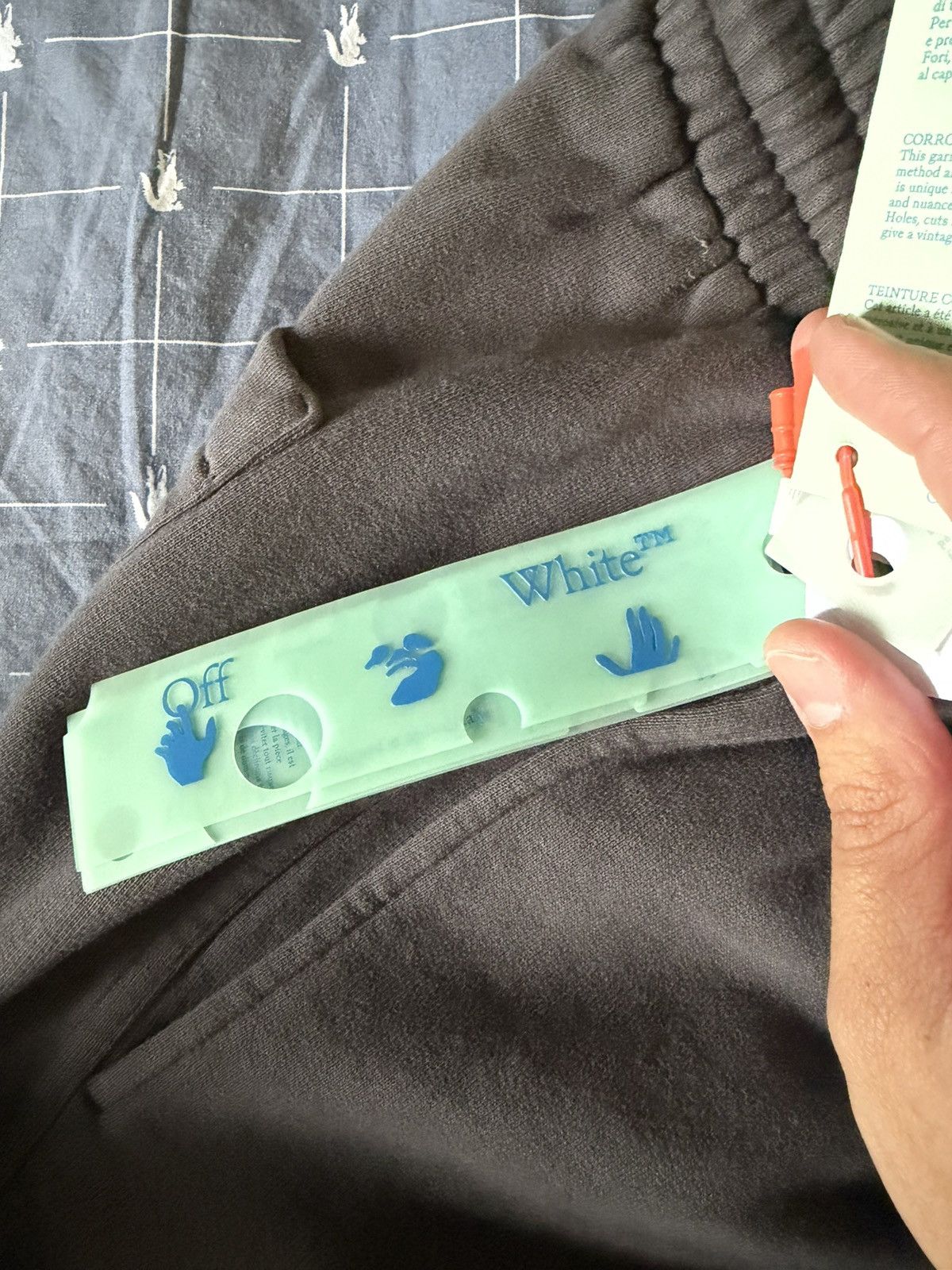 Off-White Off-White Diag Tab Vintage Skate Sweatpants Size US 38 / EU 54 - 12 Thumbnail