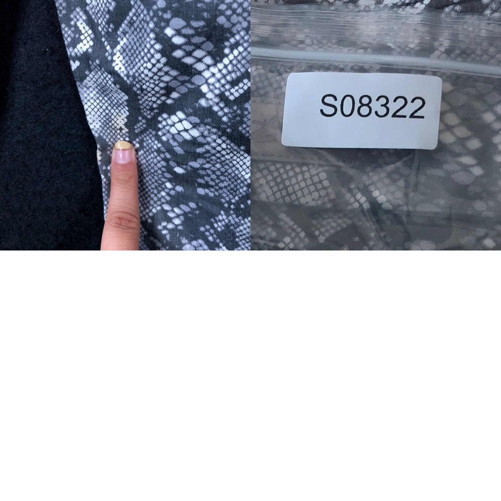 Vintage Seven7 Womens Jeans Gray Snake Print Denim High Rise Skinny 6 Slim Stretch Pocket 5-Pocket Belted Women's Jeans Size 30" / US 8 / IT 44 - 9 Thumbnail