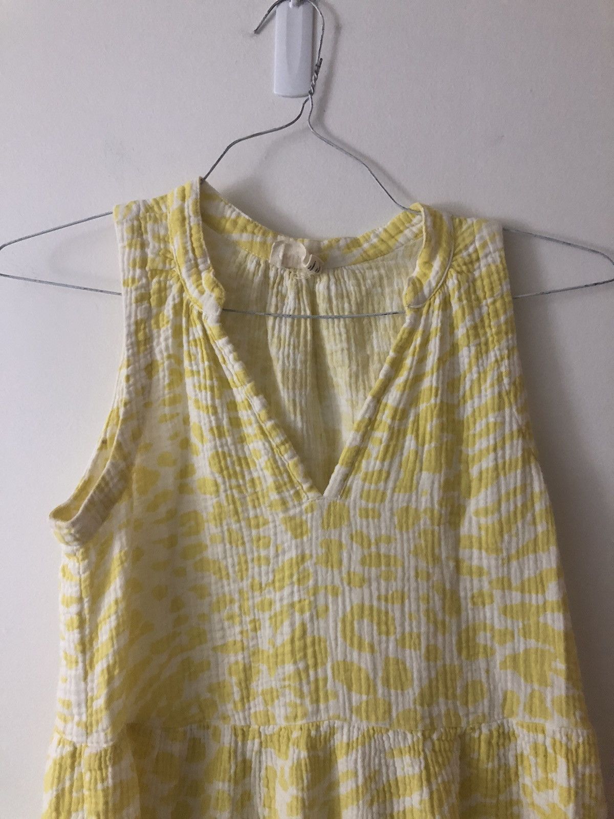 Nation LTD Nation LTD Nadie Tiered Tank Midi Dress Wild Print Yellow XS Size XS / US 0-2 / IT 36-38 - 2 Thumbnail
