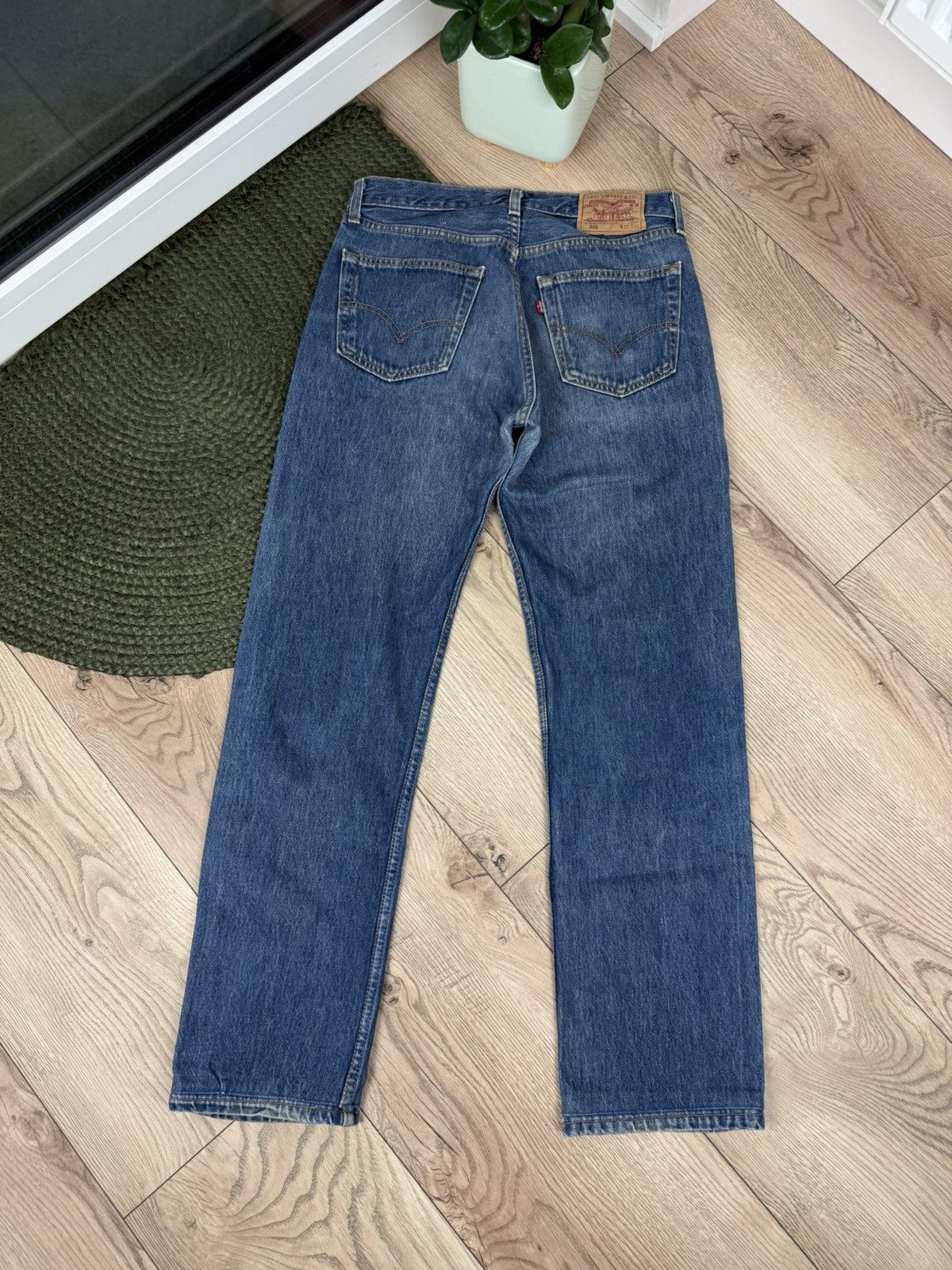 Vintage Levis 501 Faded Original Fit USA Denim Jeans Size US 32 / EU 48 - 5 Thumbnail
