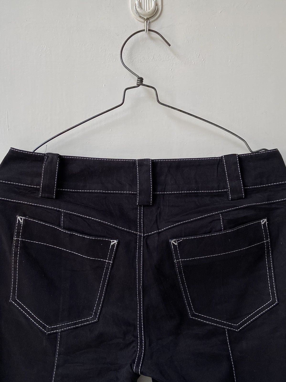 Burberry BURBERRY Black Long Pants Size US 27 - 6 Thumbnail