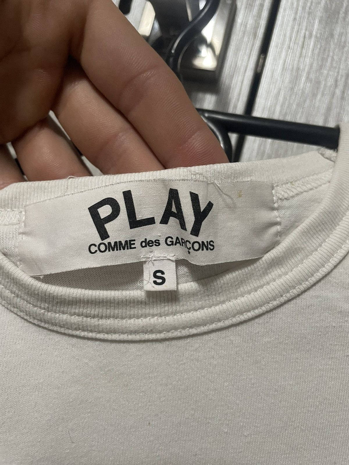 Comme des Garcons Comme Des Garçons Play Tee Logo Heart T Shirt Size US S / EU 44-46 / 1 - 10 Thumbnail