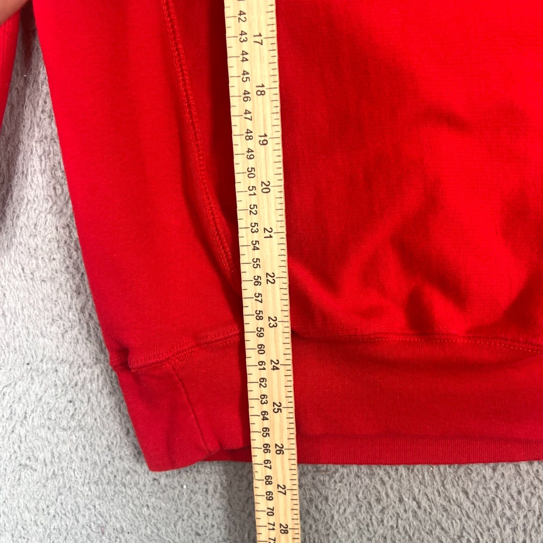 Vintage VINTAGE Canada Hockey Sweatshirt Sweat Shirt S / M Heavyweight Steve & Barry Crewneck Red Mens Size US S / EU 44-46 / 1 - 6 Thumbnail