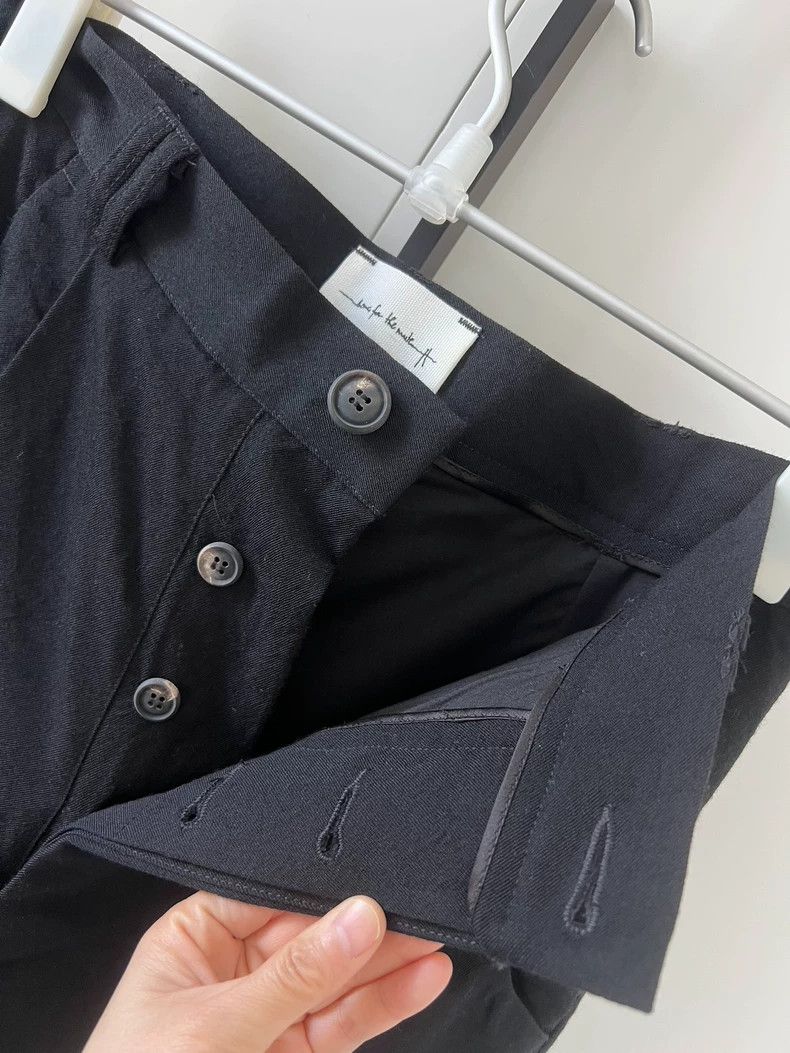 Song For The Mute Song For The Mute black pleated full wool casual pants Size US 28 / EU 44 - 7 Thumbnail