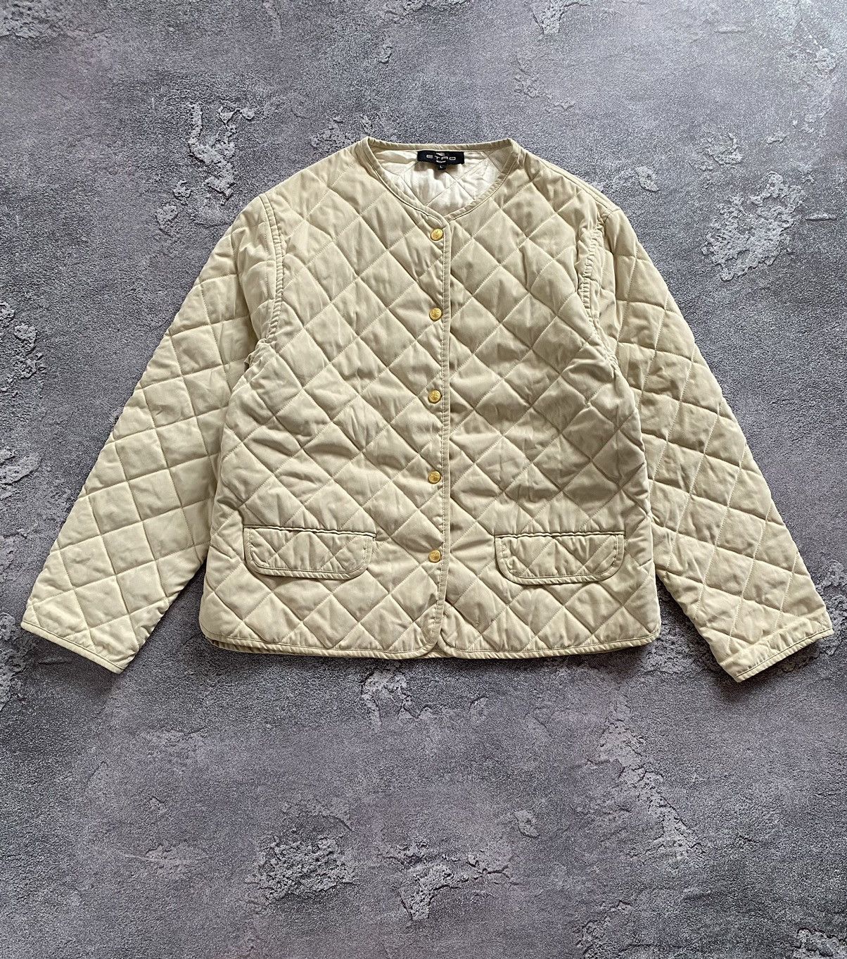 Etro Etro Women’s Quilted Silk Jacket L size Size L / US 10 / IT 46 - 1 Thumbnail
