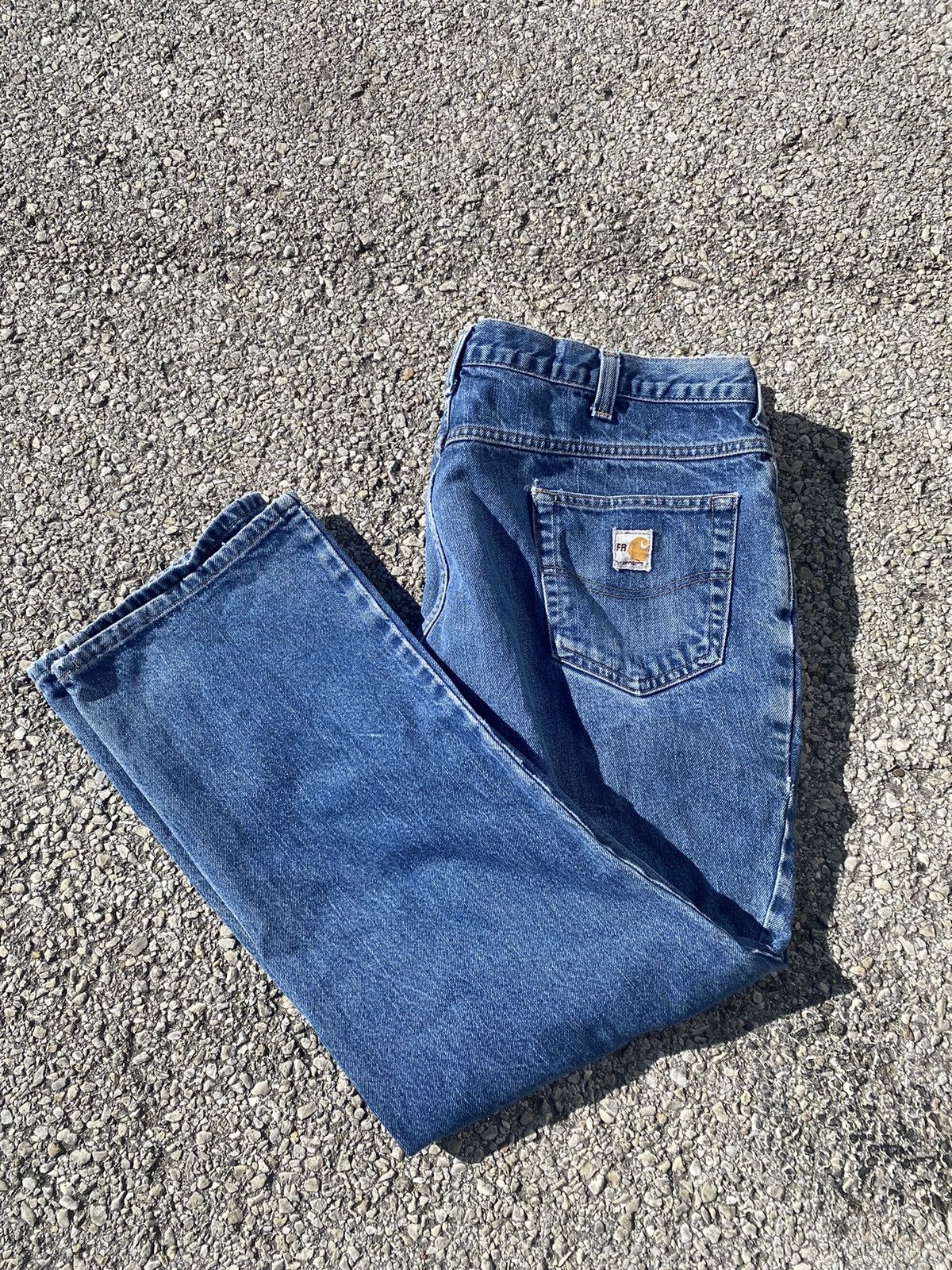 Carhartt × Vintage Carhartt Fire Resistant Denim Size US 42 / EU 58 - 1 Thumbnail