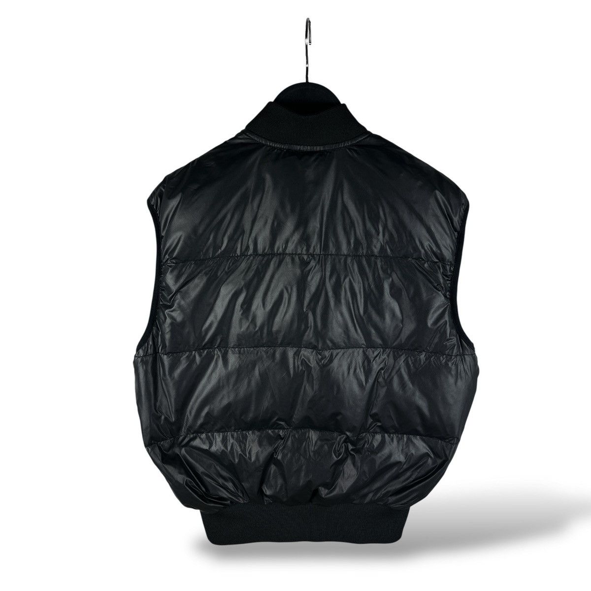 Moschino Moschino Jeans Down Puffer Vest Gilet Cropped Full Black Size US M / EU 48-50 / 2 - 14 Thumbnail
