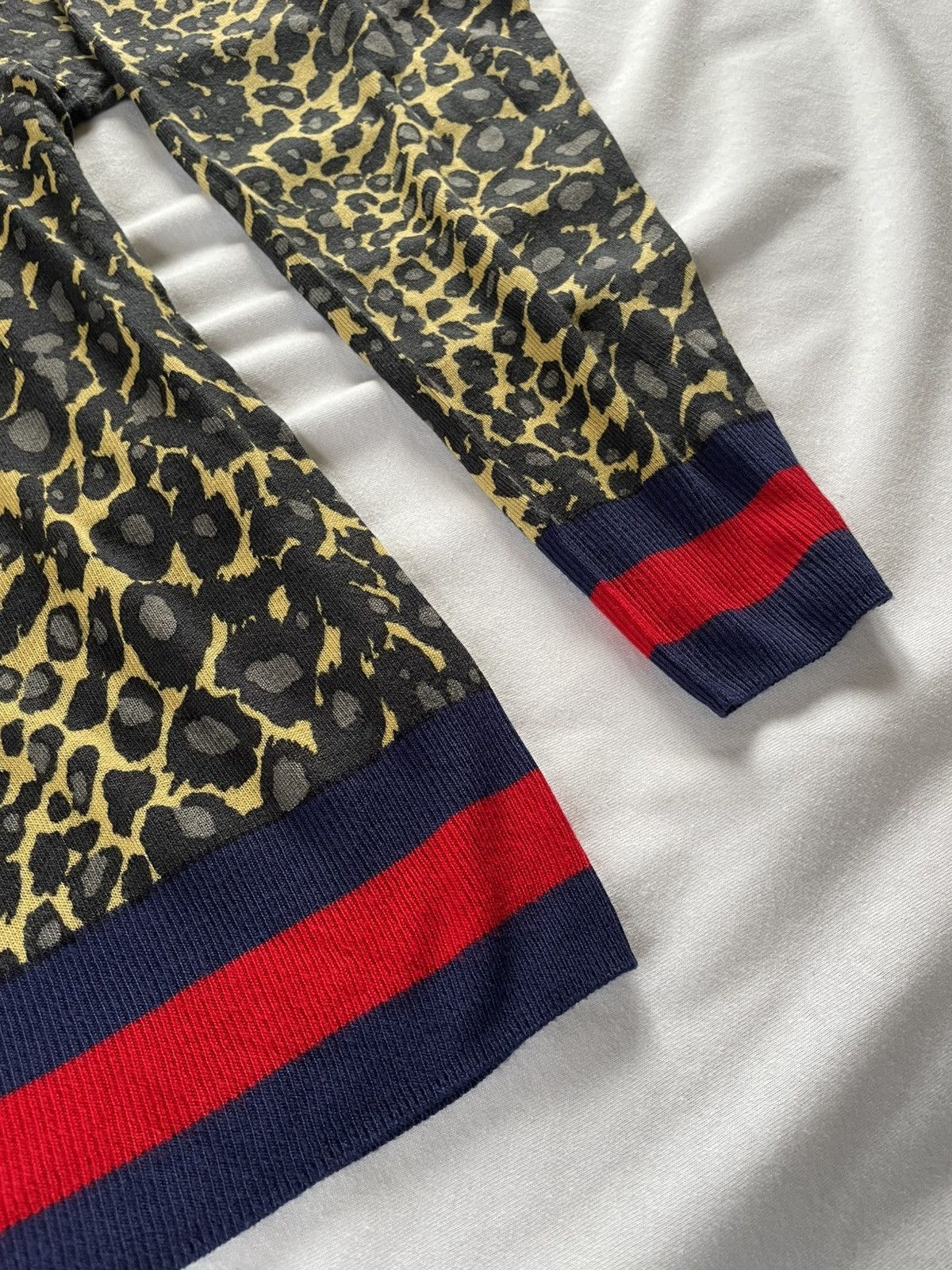 Stussy × Wales Bonner Stussy x Wales Bonner Leopard Sweater - FW25 Size US L / EU 52-54 / 3 - 5 Thumbnail