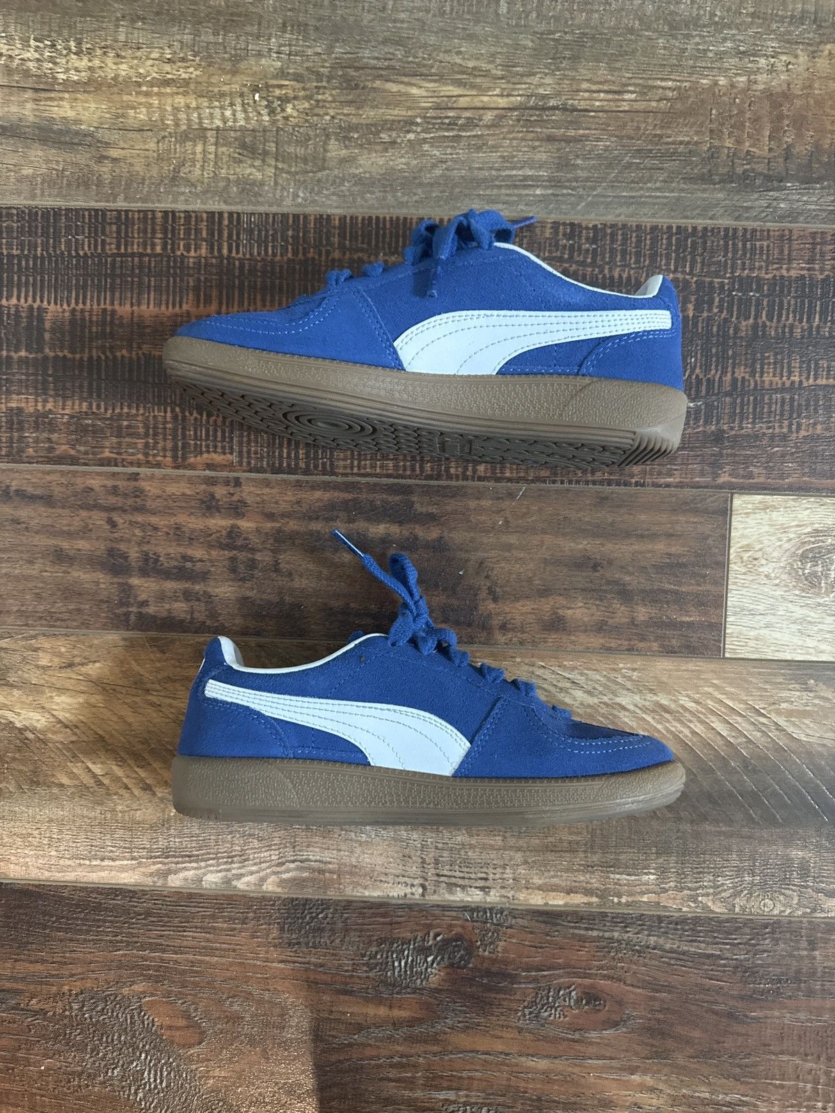 Puma Puma Palermo in White/Cobalt Glaze Size US 5.5 / IT 35.5 - 3 Thumbnail