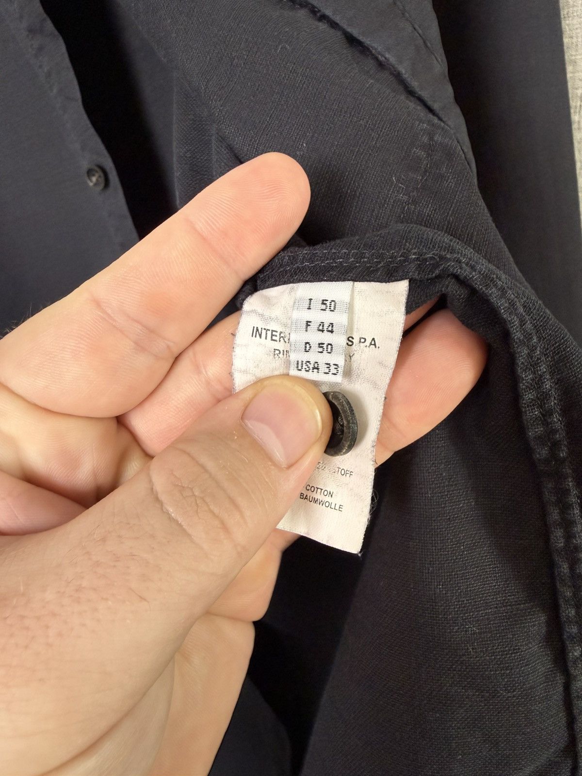 Marithe + Francois Girbaud Le Jean De Marithe + Francois Girbaud Men’s Button Shirt Size US M / EU 48-50 / 2 - 12 Thumbnail
