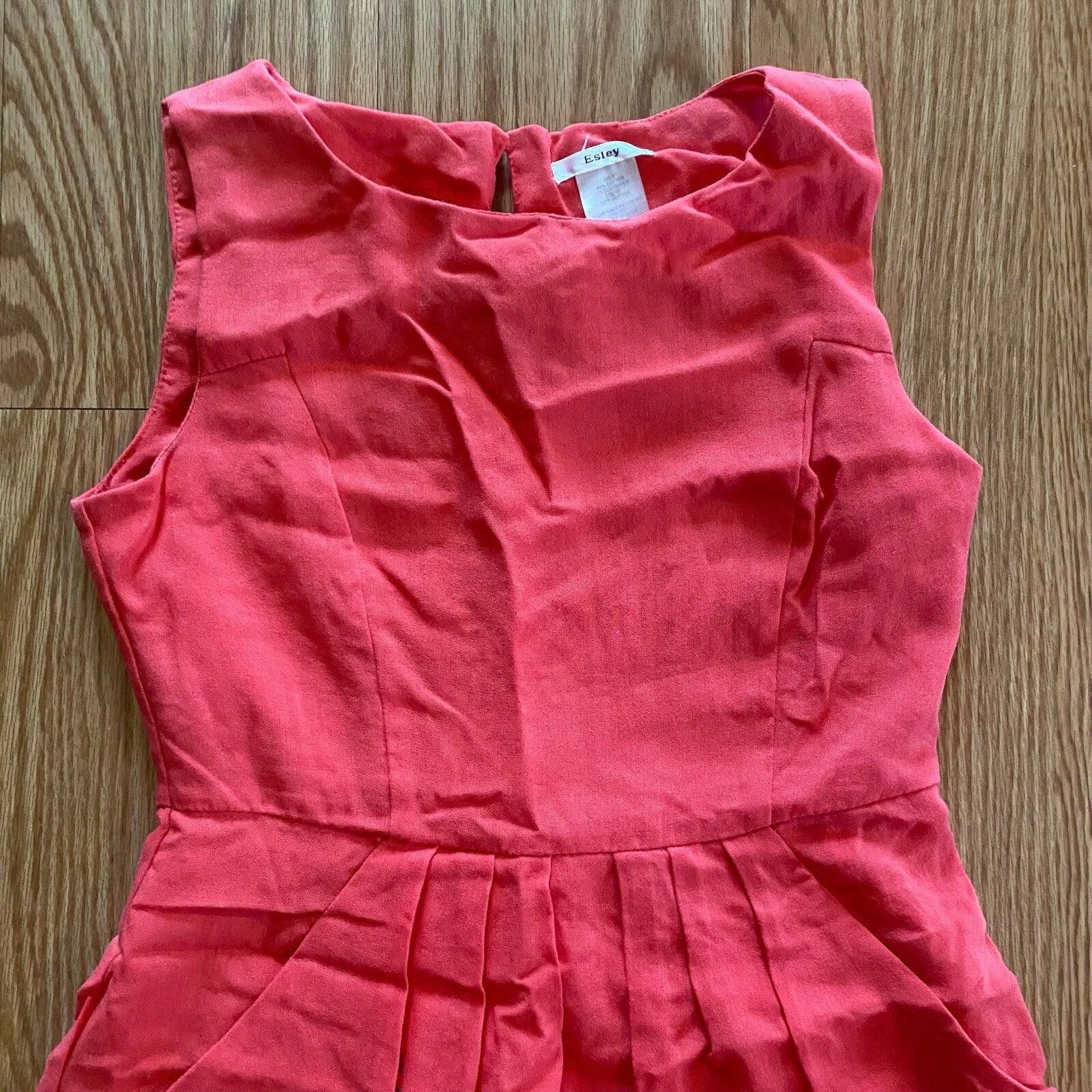Other Esley Sleeveless Pink Abstract Mini Dress Womens Medium Size M / US 6-8 / IT 42-44 - 3 Thumbnail