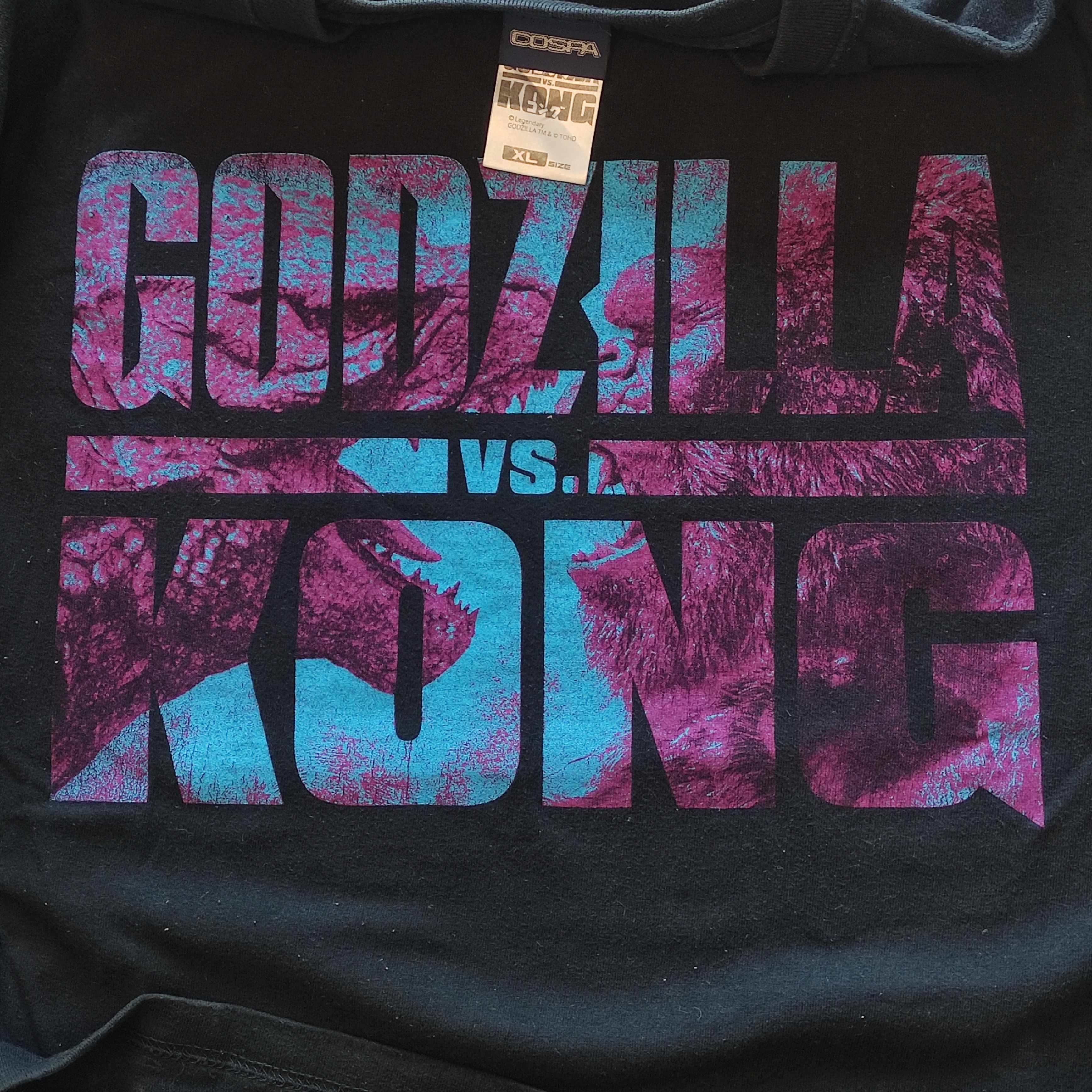 Japanese Brand × Warner Bros Godzilla vs Kong Official Tshirt Size US XL / EU 56 / 4 - 1 Thumbnail