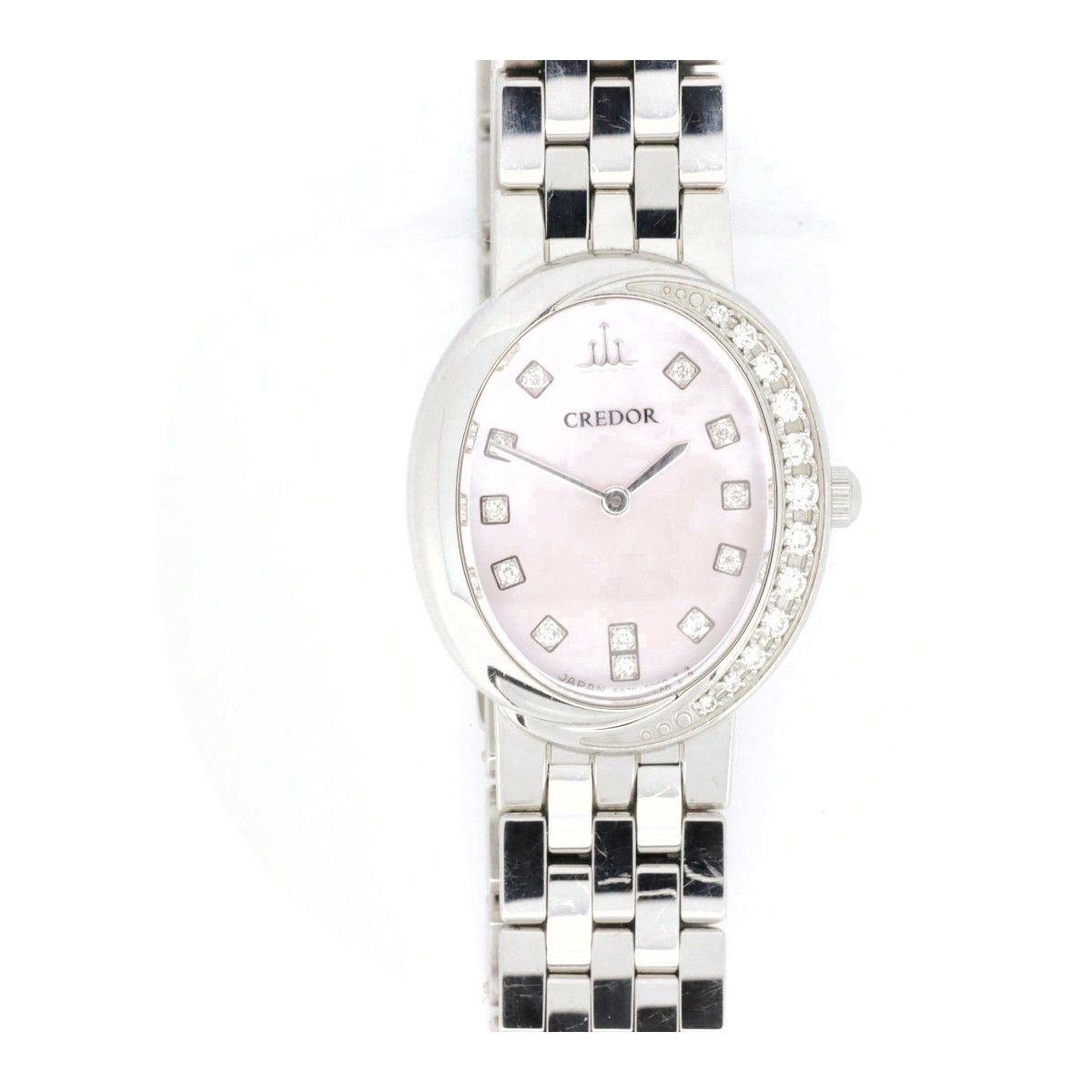 Seiko Seiko Seiko Credor Signo Stainless Steel Metal Quartz 5A70-0BP0 DUTY FREE for USA Size ONE SIZE - 1 Thumbnail