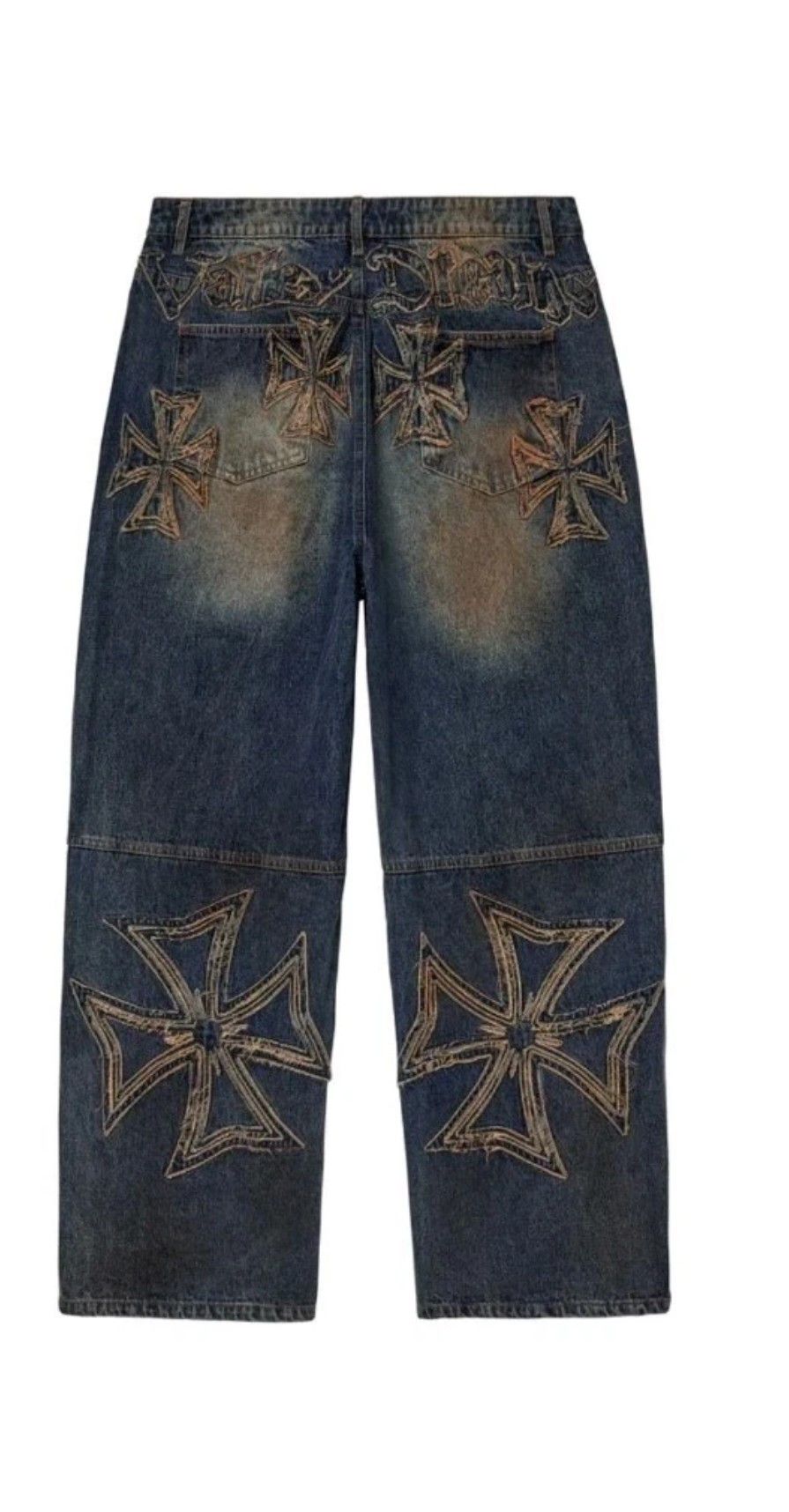 Other Vale Forever Valley Dreams Motocroxxx Denim Rust Color Size US 40 / EU 56 - 2 Thumbnail