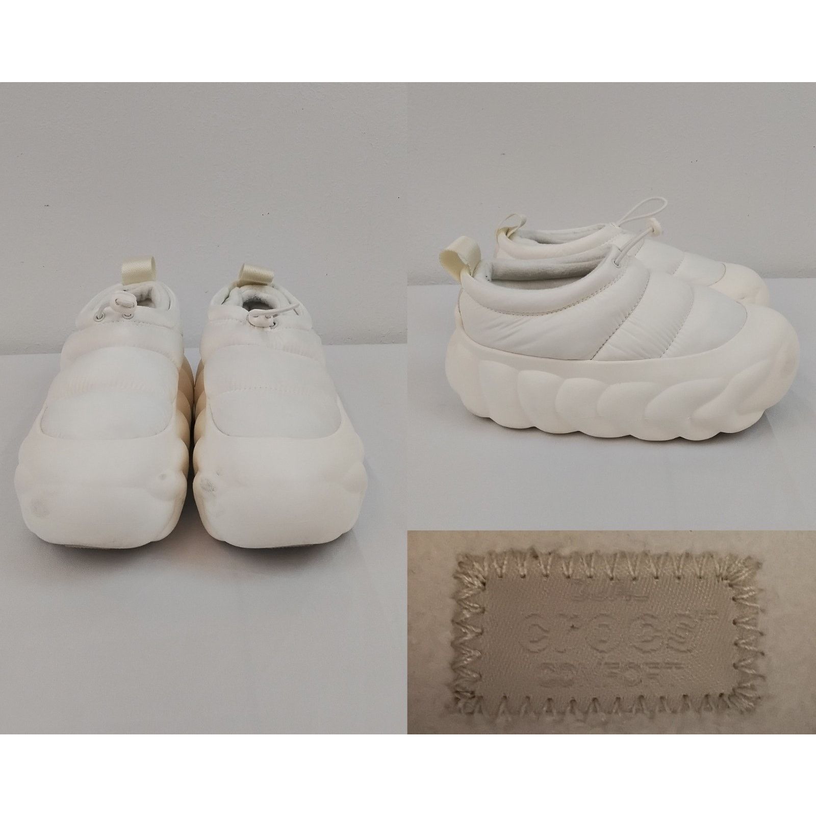 Crocs Crocs Overpuff Shorty Slip-On Shoes Men's 7 Women's 9 White Size US 7 / EU 40 - 1 Thumbnail