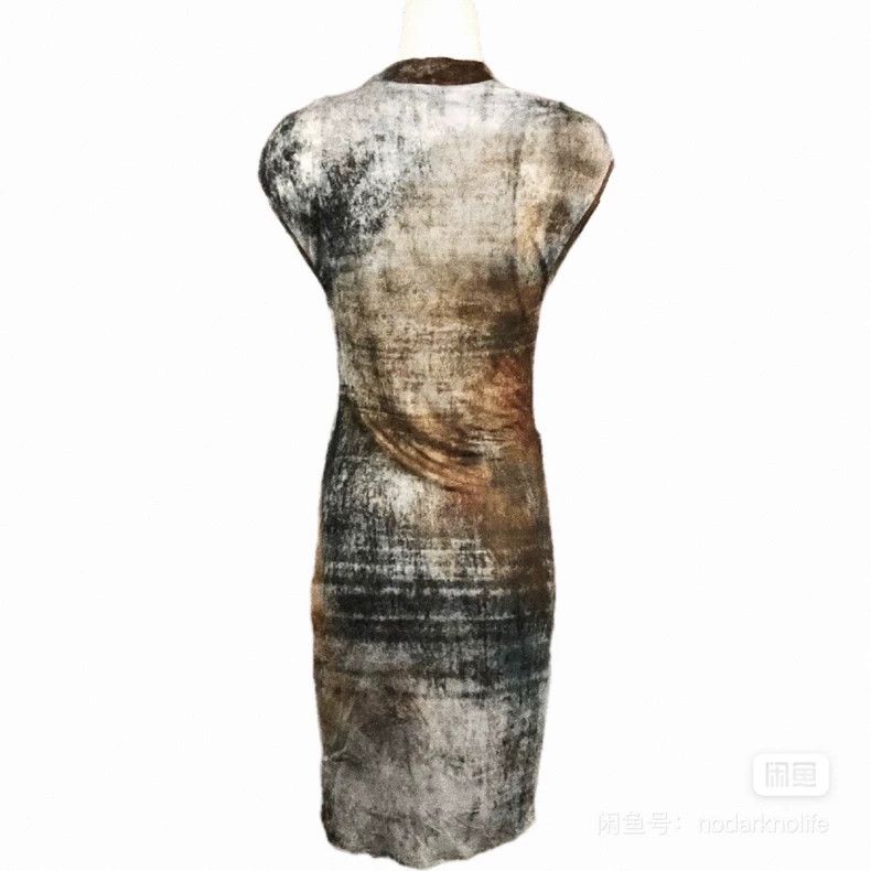 Helmut Lang HELMUT LANG Granite deformed dress Size S / US 4 / IT 40 - 4 Thumbnail