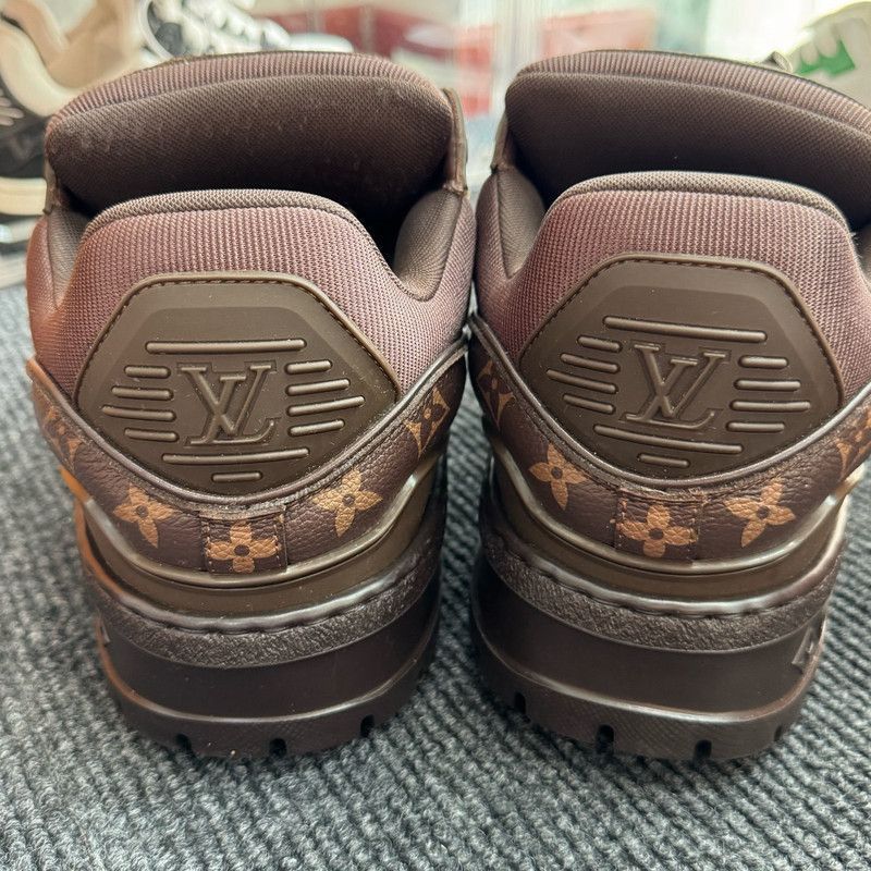 Louis Vuitton Louis Vuitton Trainer Maxi Low-Top Sneakers -2508 Size US 9 / EU 42 - 4 Thumbnail