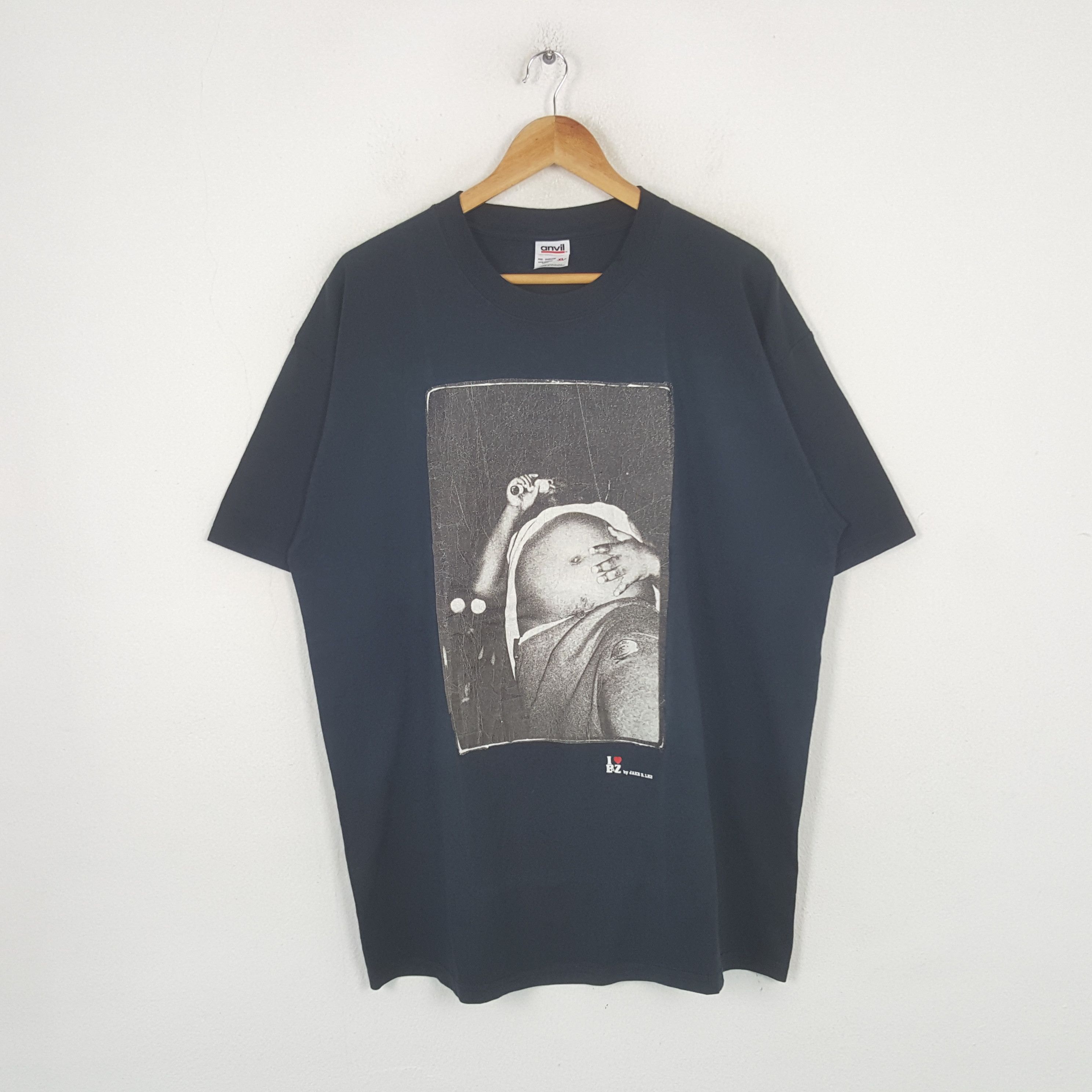 Band Tees Vintage Mackdaddy I love BZ by Jake E.Lee Ozzy Tshirt R33 Size US XL / EU 56 / 4 - 1 Thumbnail
