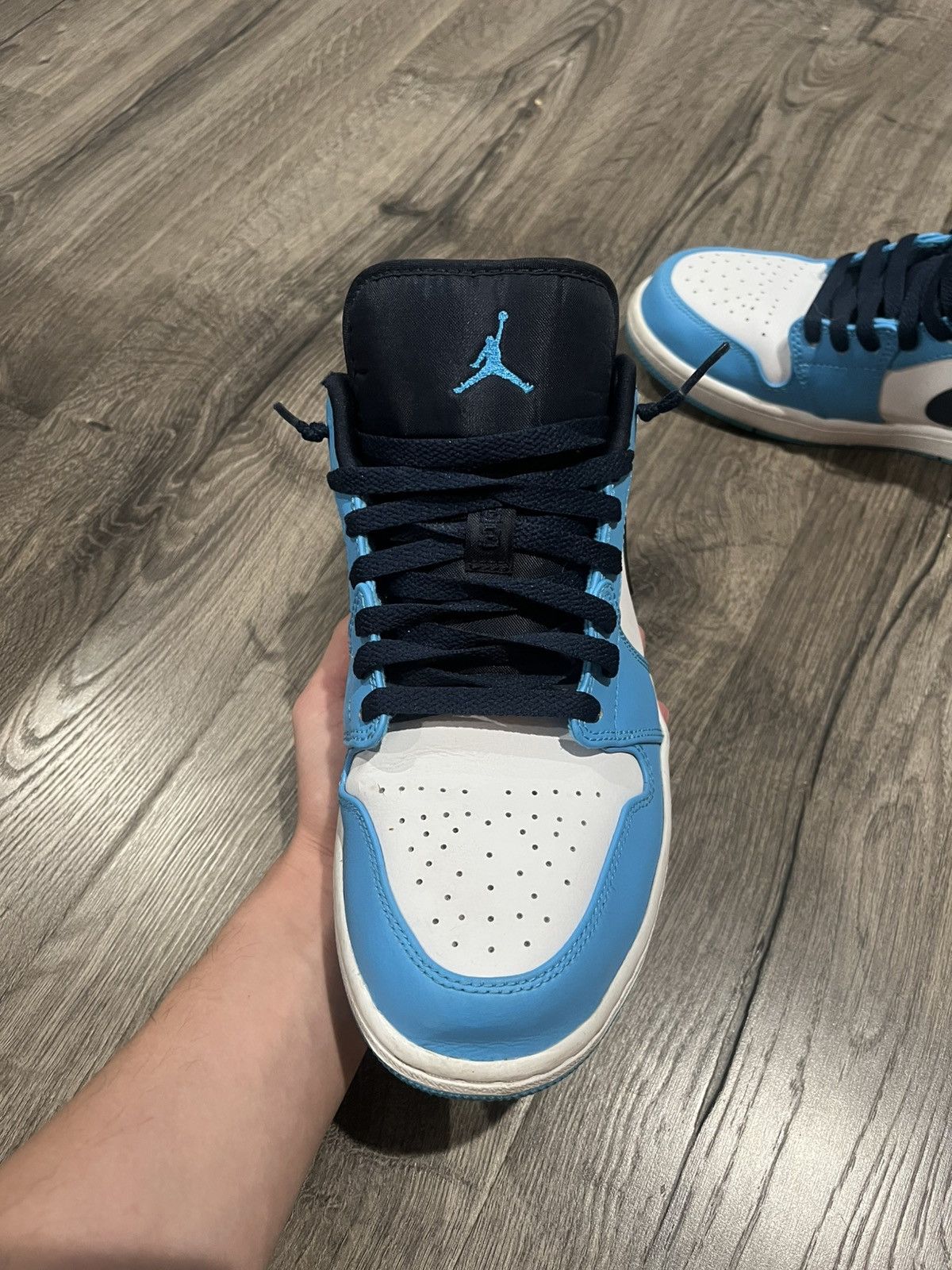 Jordan Brand × Nike Jordan 1 low unc Size US 10 / EU 43 - 2 Thumbnail