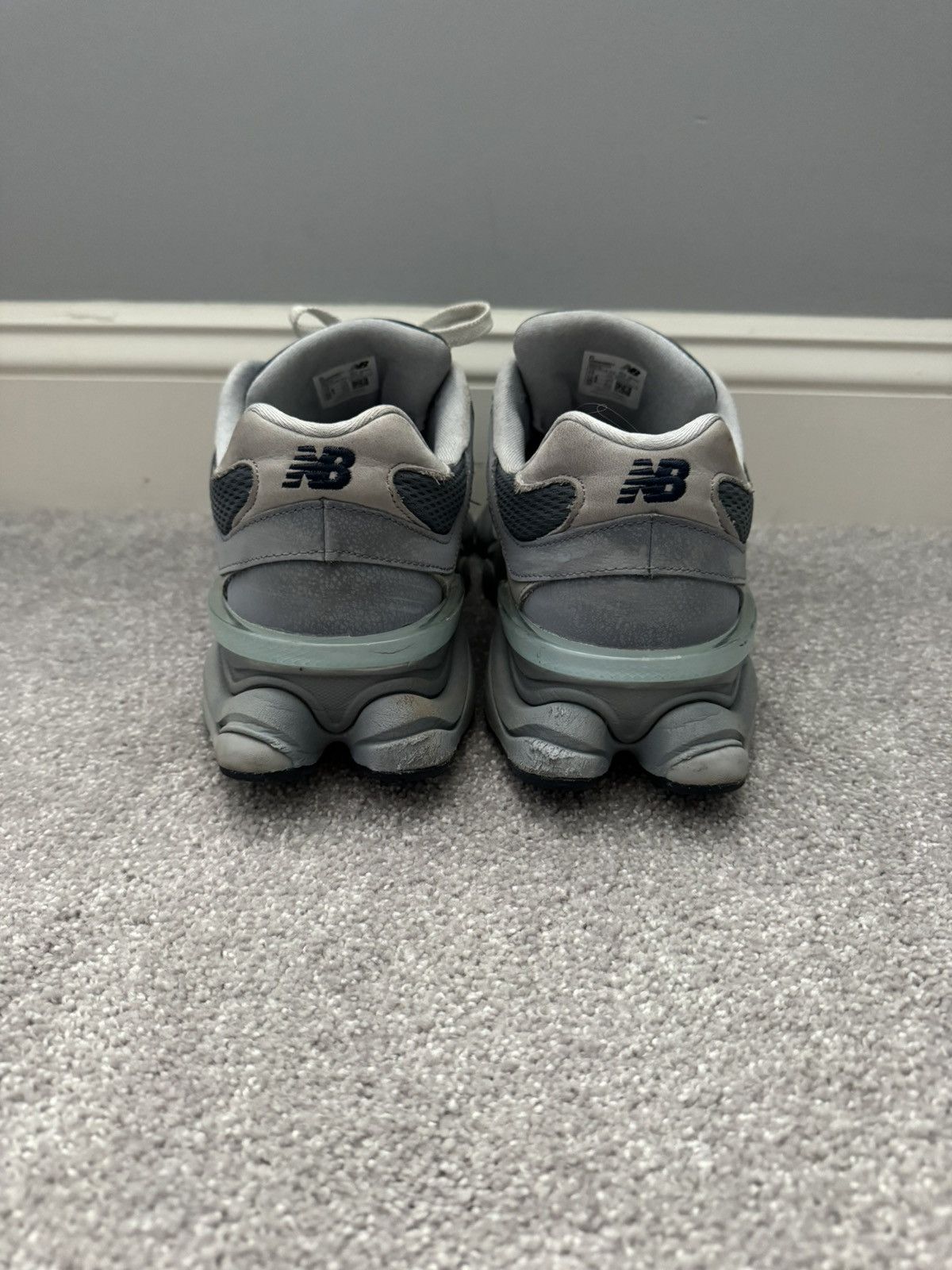 New Balance New Balance 9060 Blue/Grey Size US 12 / EU 45 - 4 Thumbnail