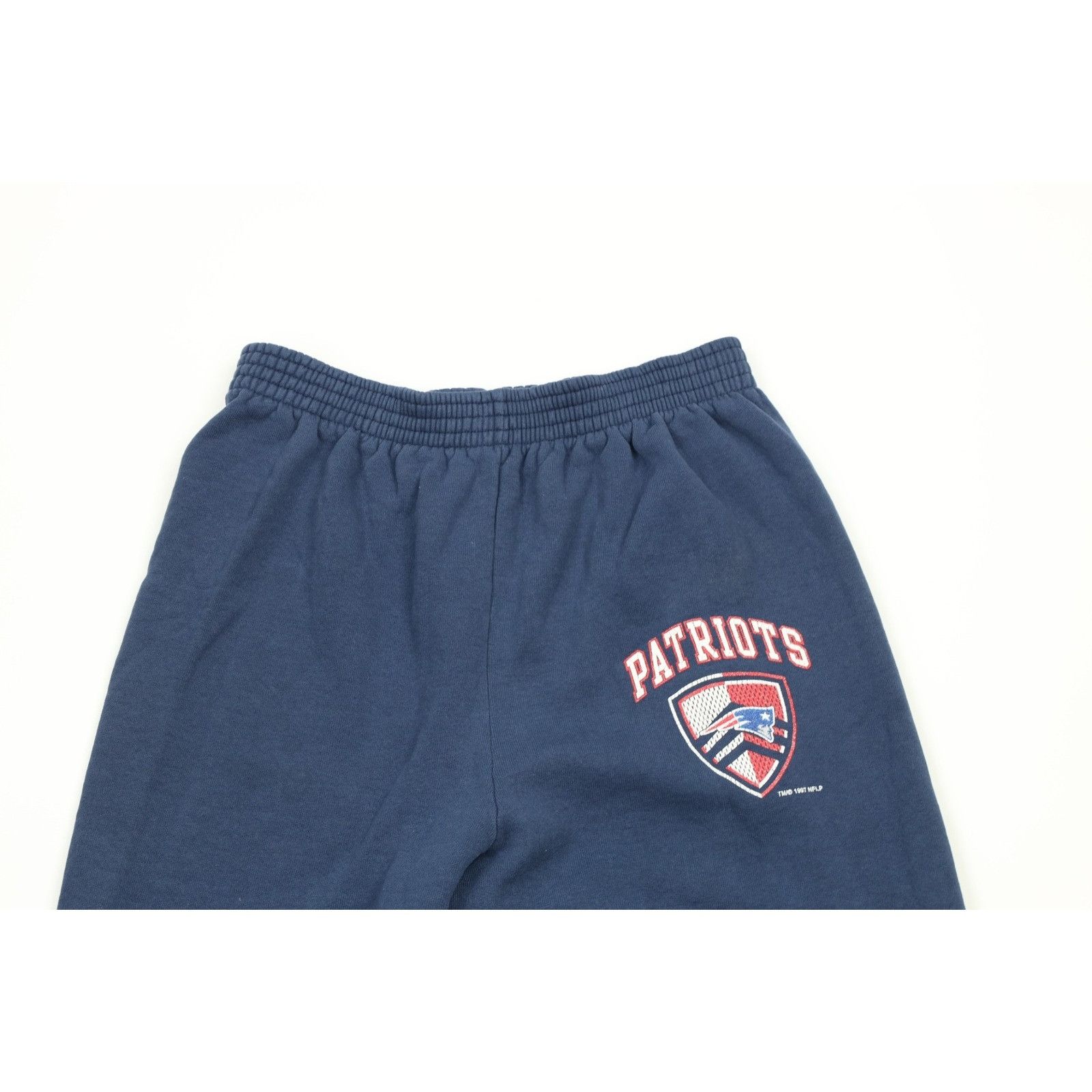 Vintage Vintage 90s Faded Spell Out New England Patriots Joggers Size US 30 / EU 46 - 2 Thumbnail