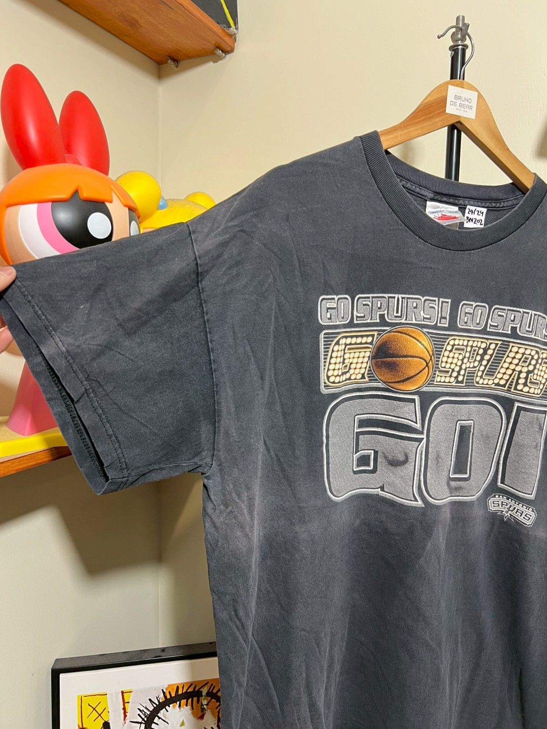 NBA × Vintage Vintage San Antonio Spurs shirt NBA bnz02 Size US L / EU 52-54 / 3 - 4 Thumbnail