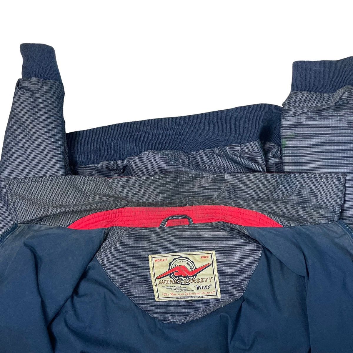 Avirex Vintage 90s Avirex Varsity Nylon Jacket Size US XL / EU 56 / 4 - 17 Thumbnail